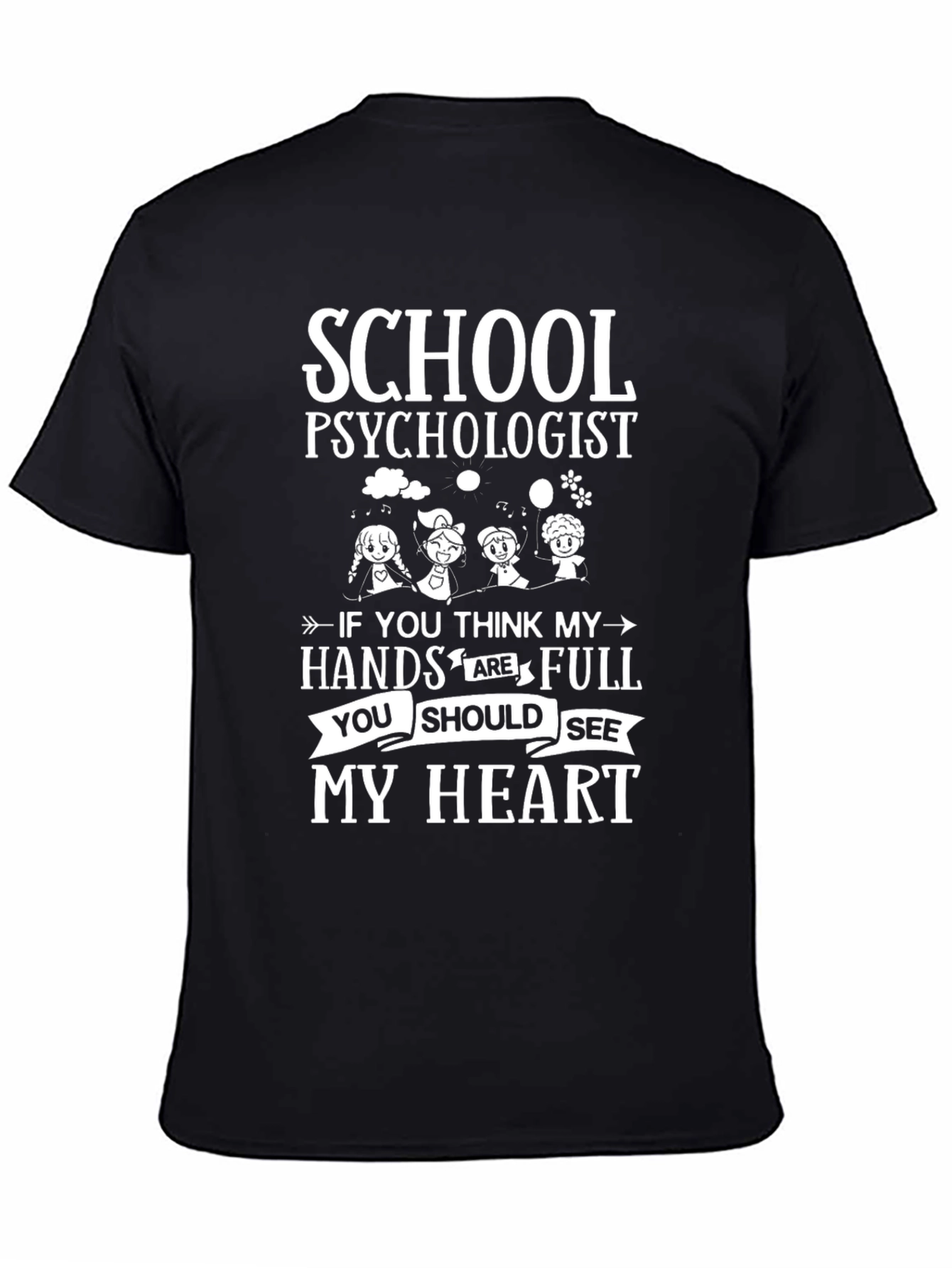School Psychologist Graphic T-Shirt
