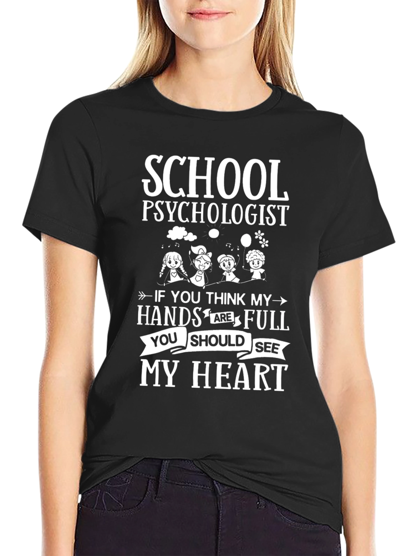School Psychologist Graphic T-Shirt