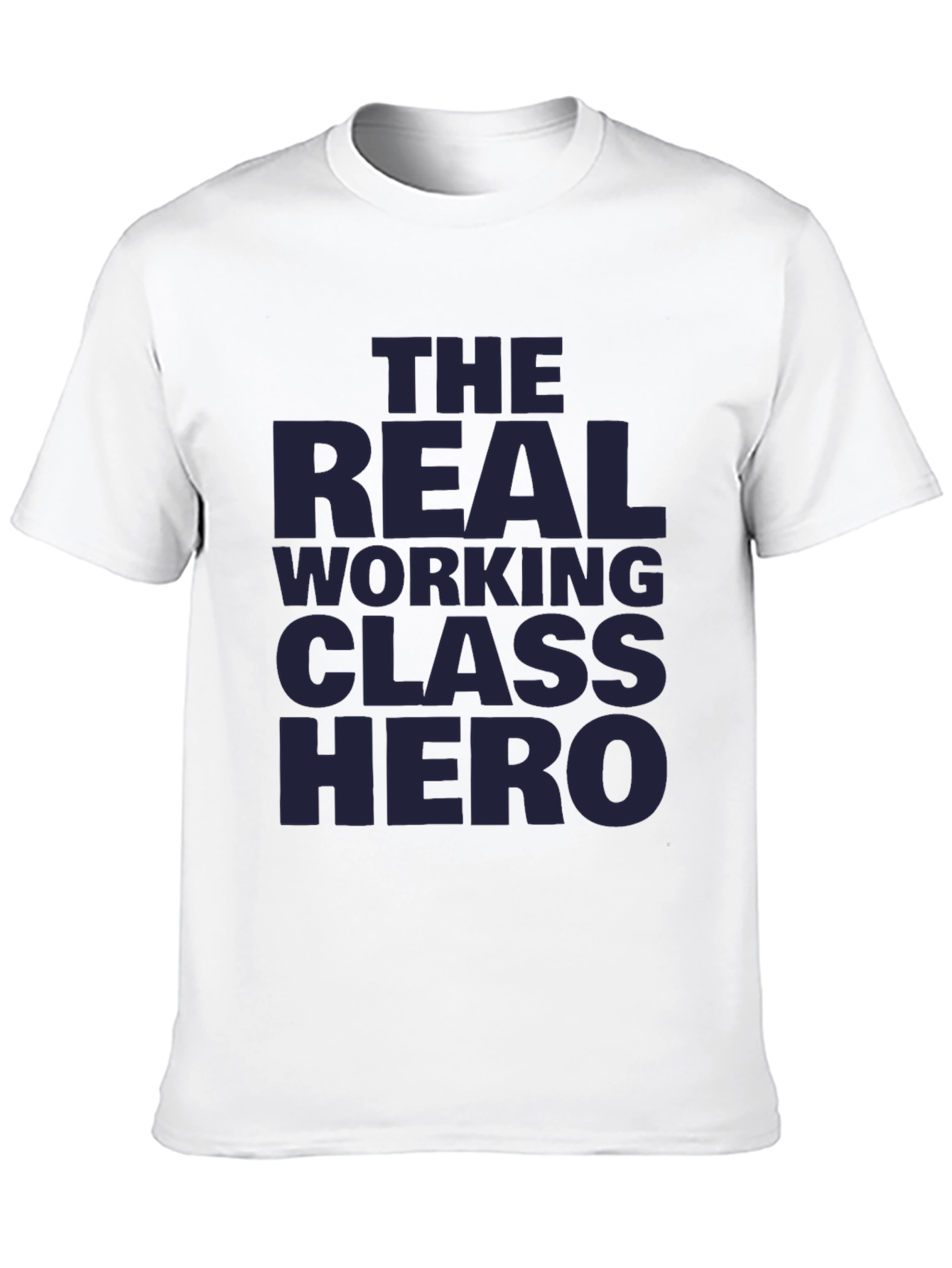 The Real Working Class Hero Black T-Shirt