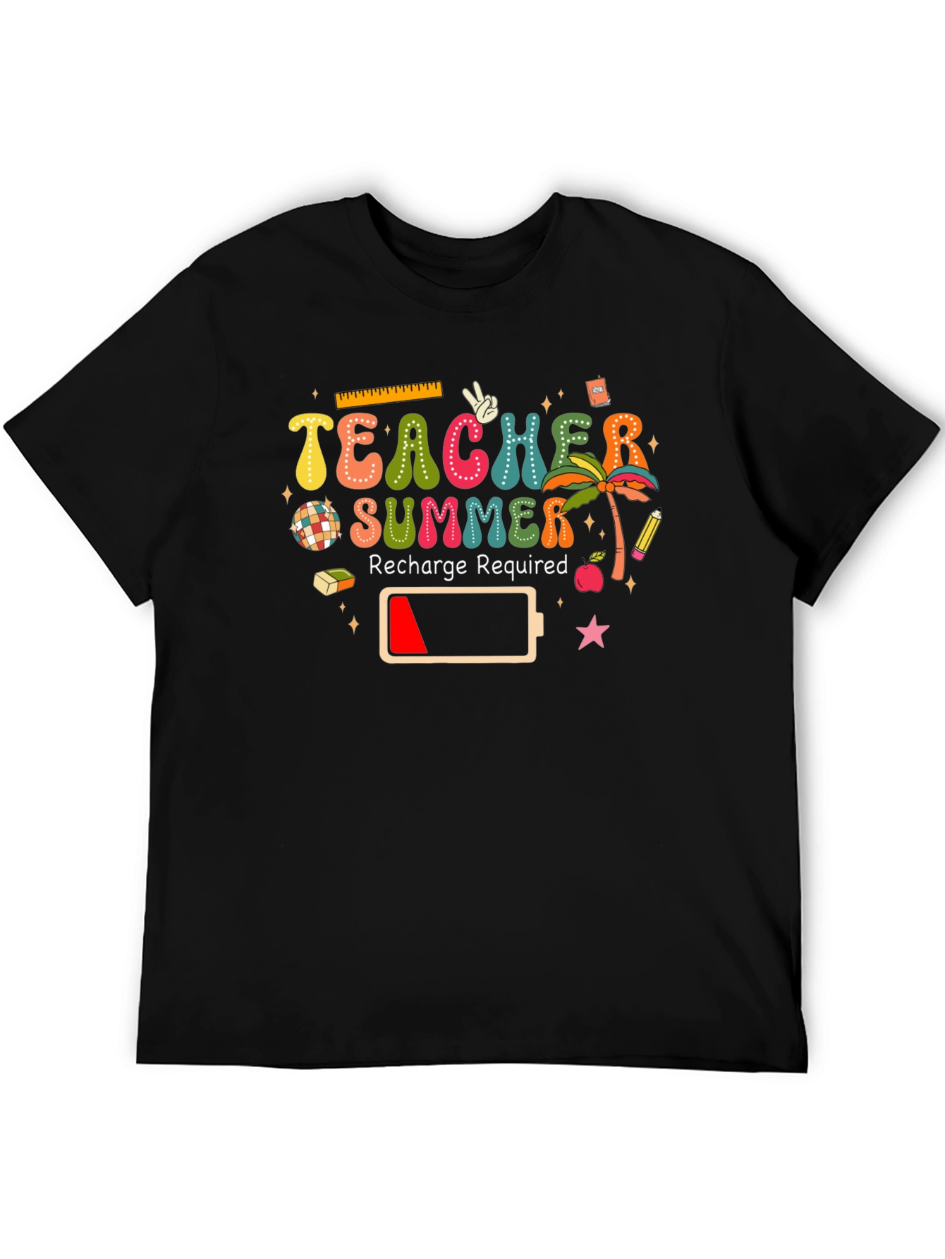 Teacher Summer Recharge T-Shirt