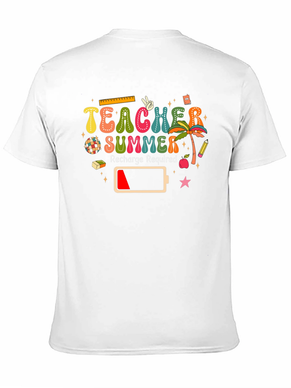 Teacher Summer Recharge T-Shirt