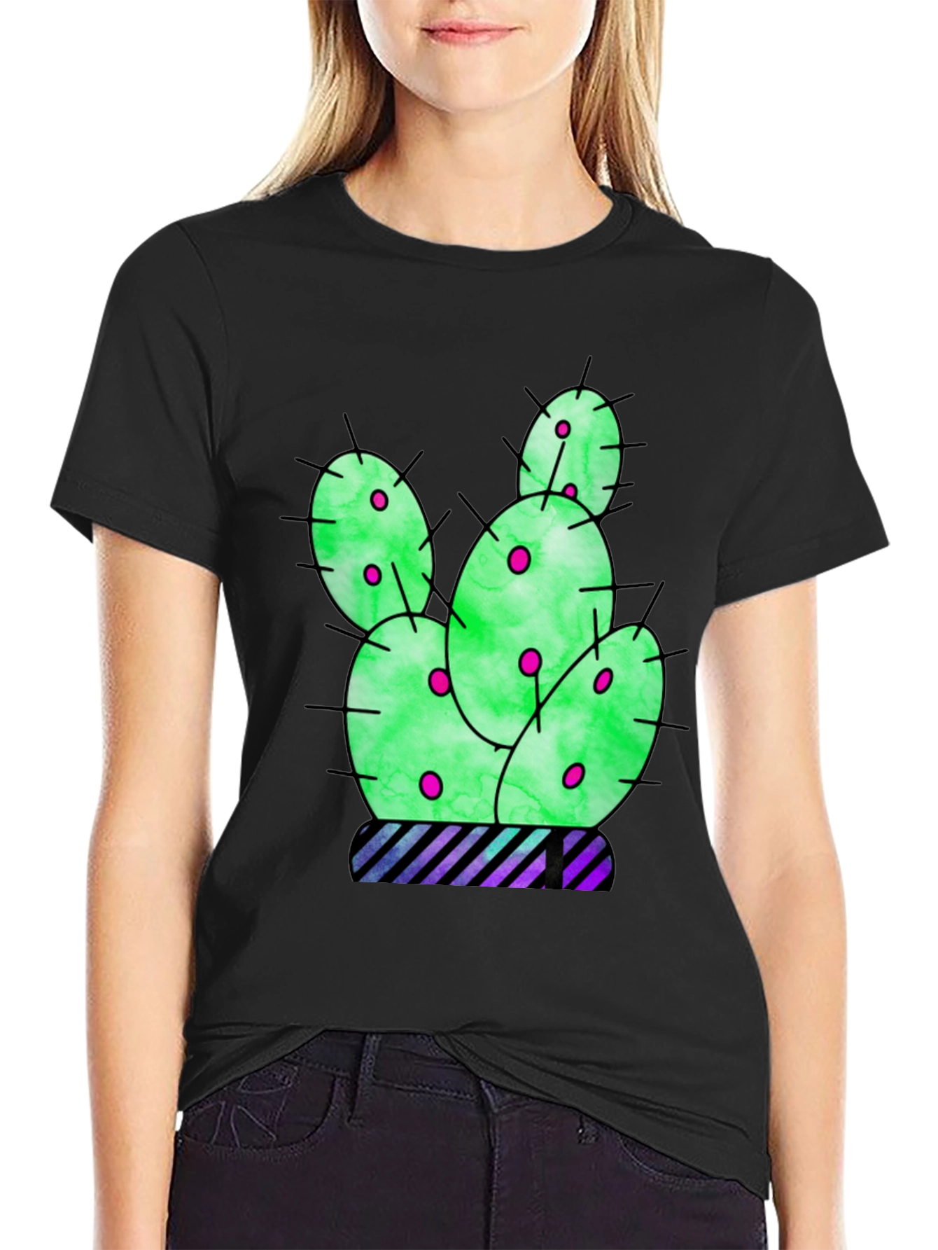Cactus Graphic Tee - Desert Style