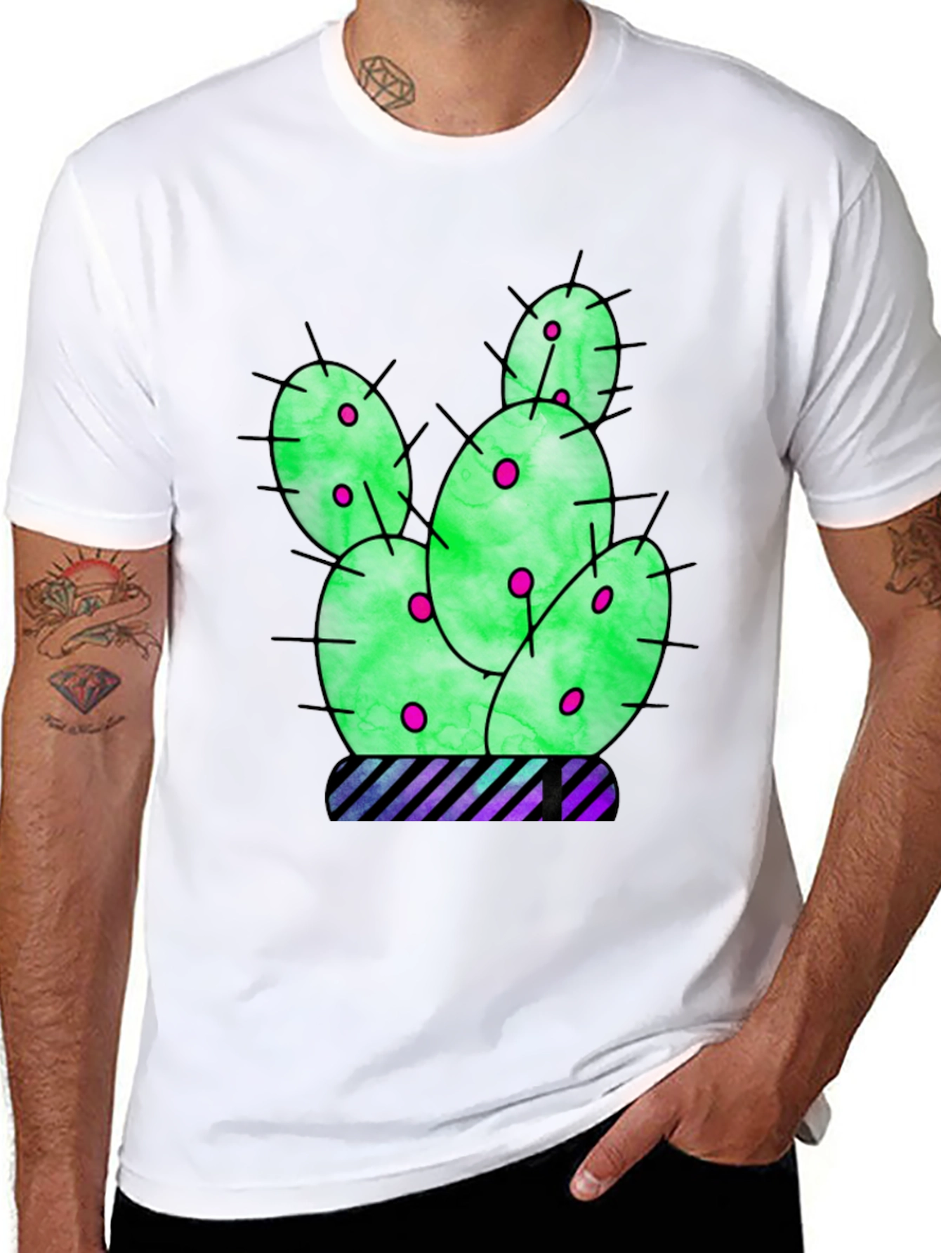 Cactus Graphic Tee - Desert Style