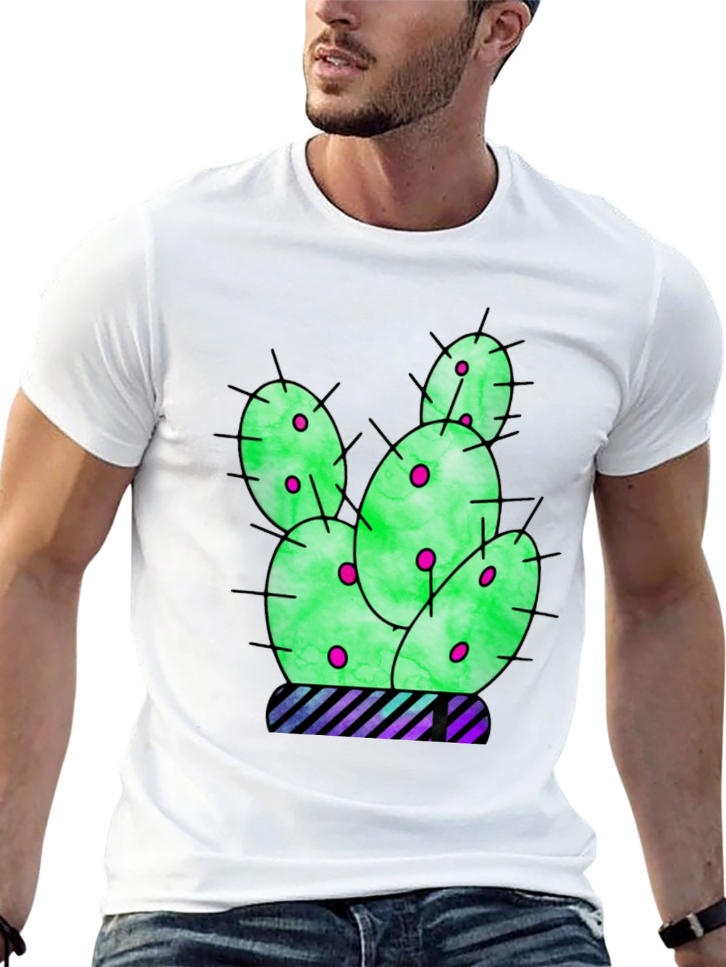 Cactus Graphic Tee - Desert Style