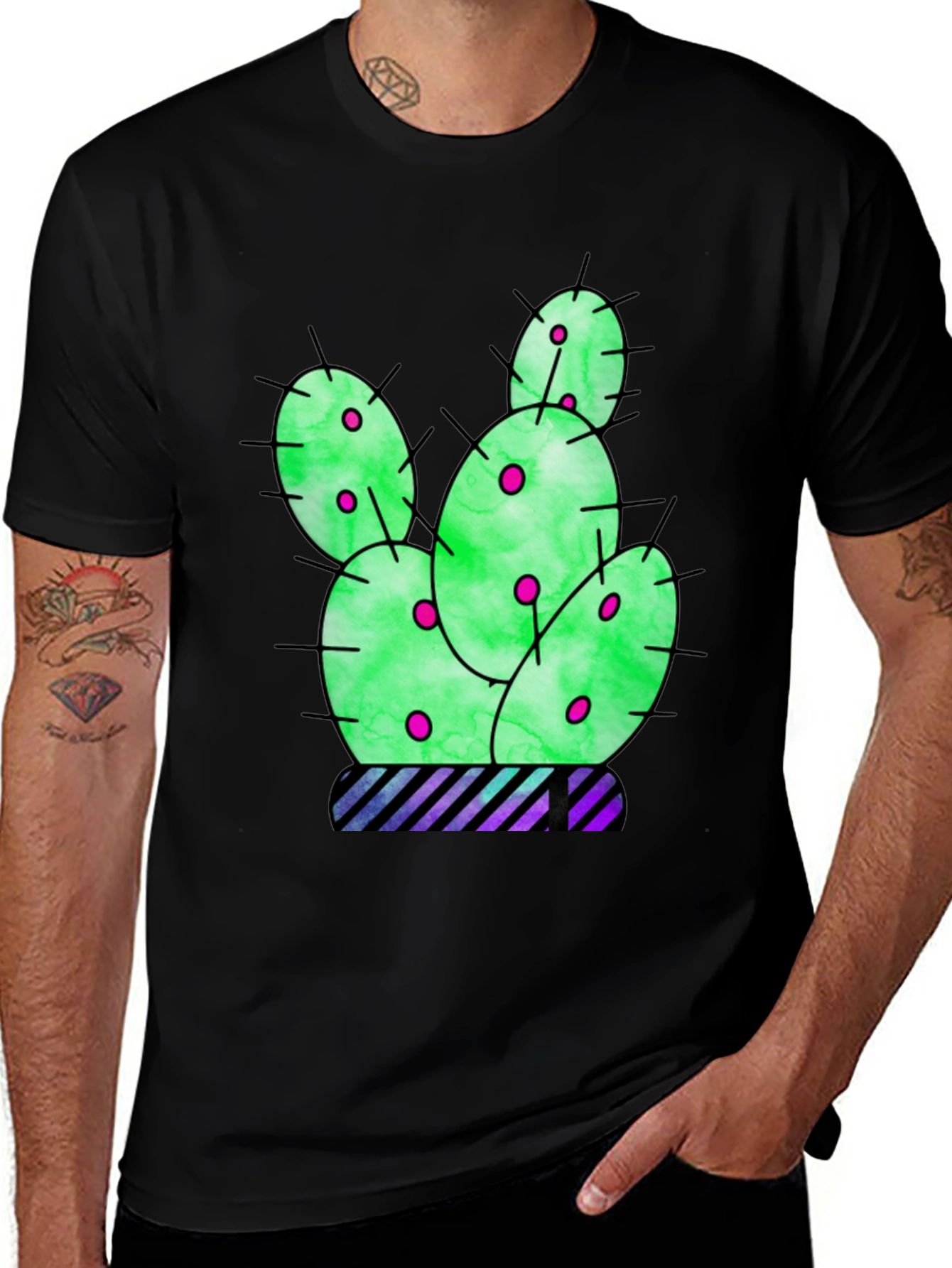 Cactus Graphic Tee - Desert Style