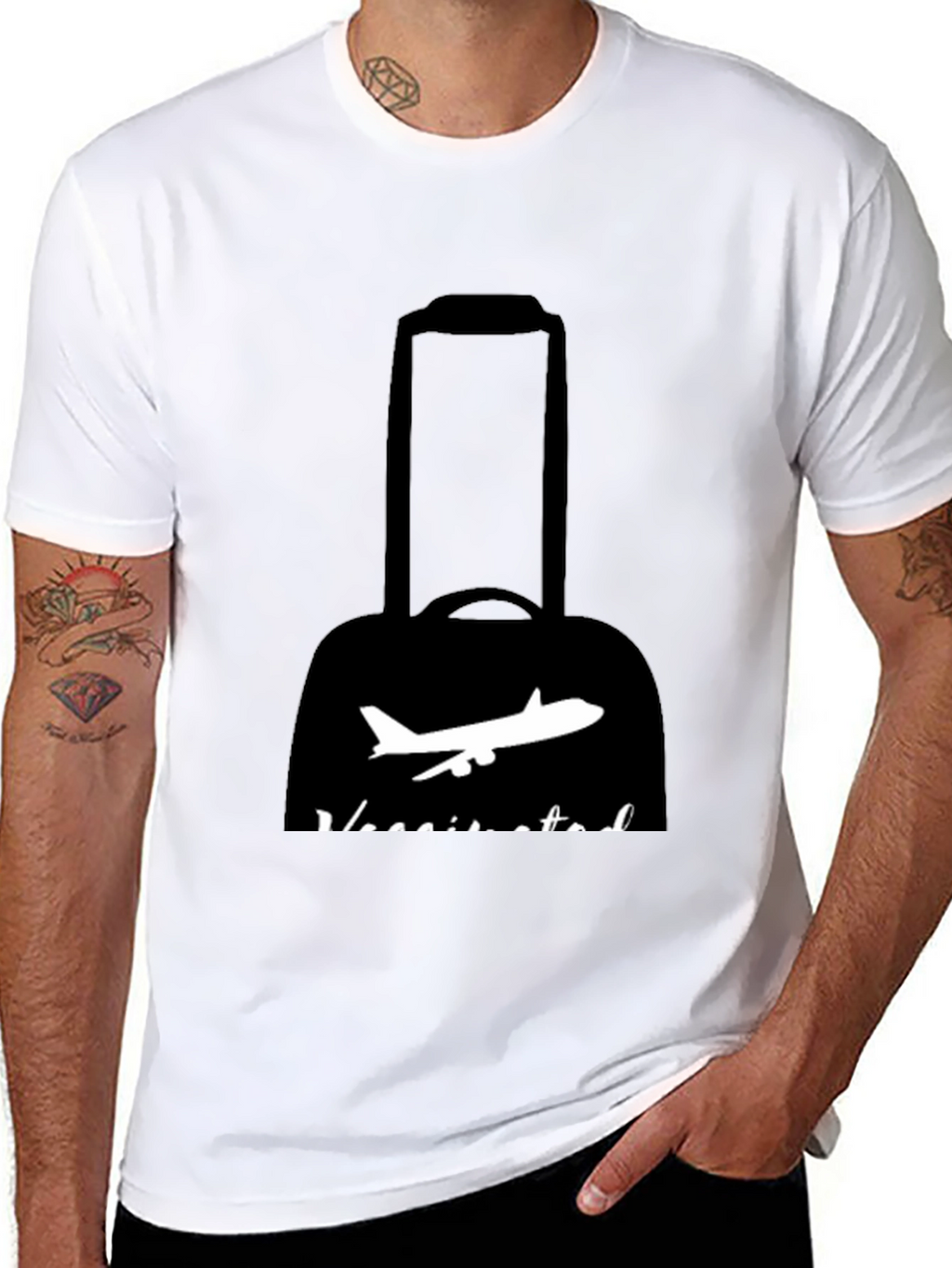 Vaccinated Travel T-Shirt