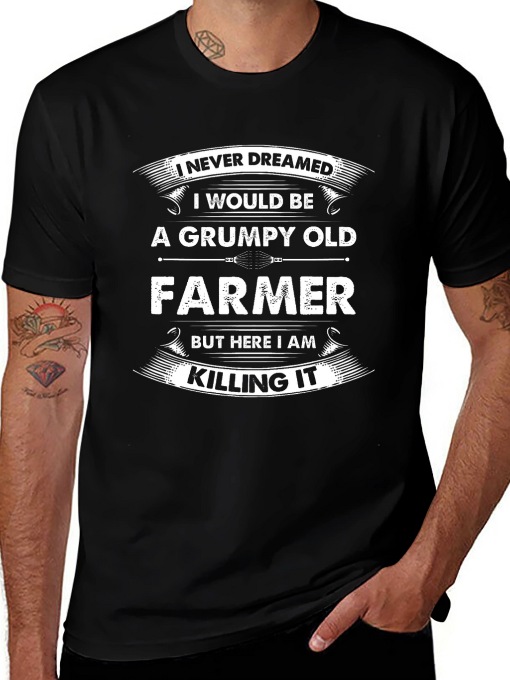 Grumpy Old Farmer T-Shirt: Killing It!