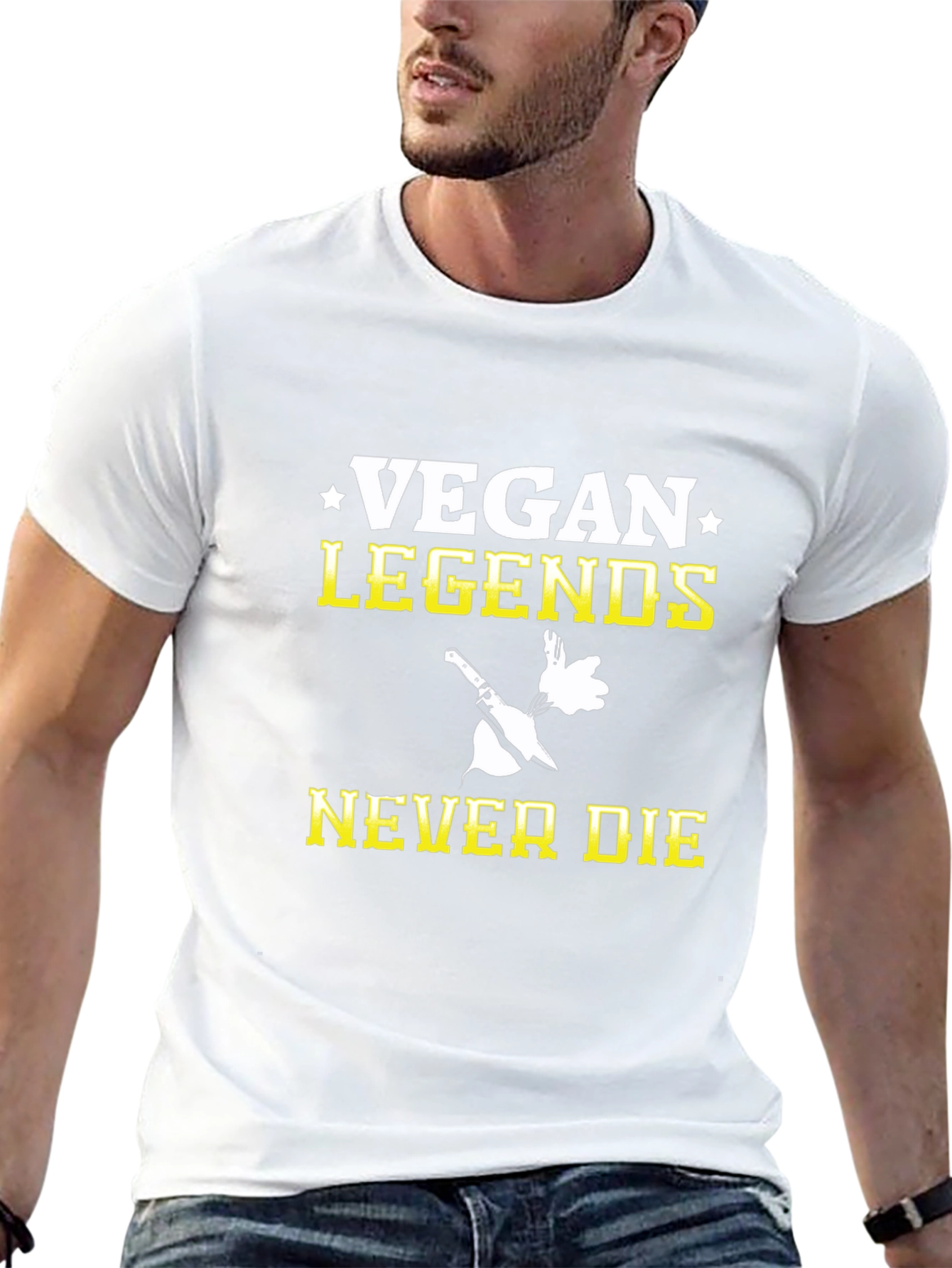 Vegan Legends Never Die T-Shirt