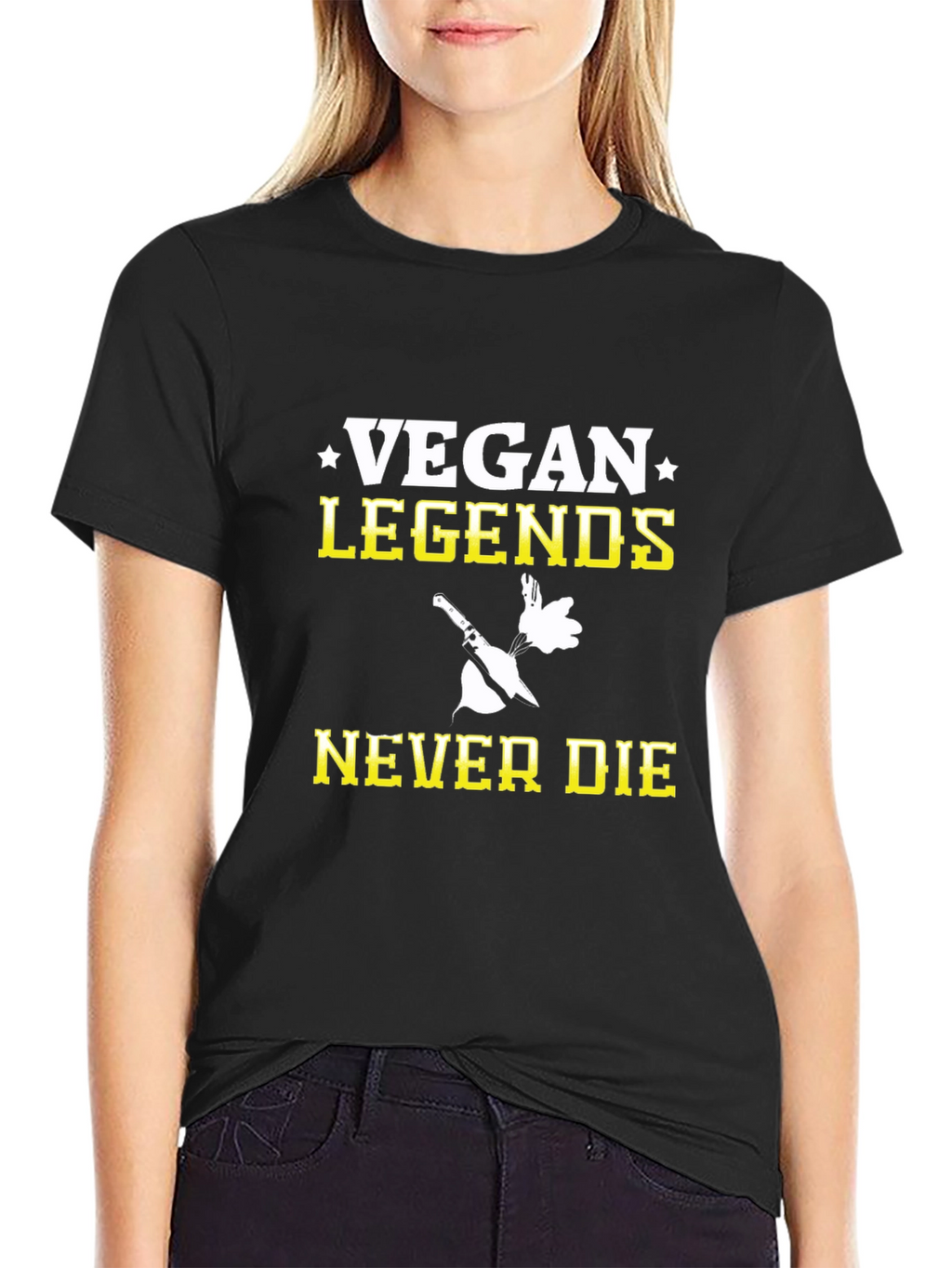 Vegan Legends Never Die T-Shirt