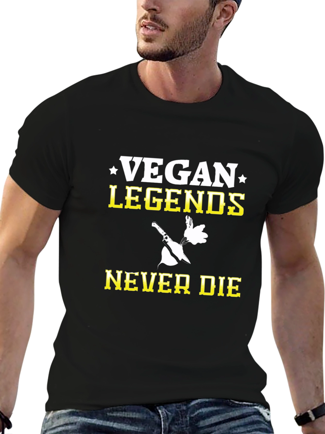 Vegan Legends Never Die T-Shirt