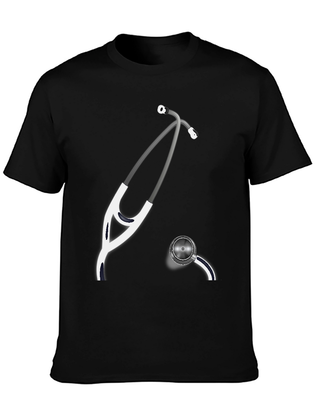 Stethoscope Graphic Tee - Medical Profession Shirt