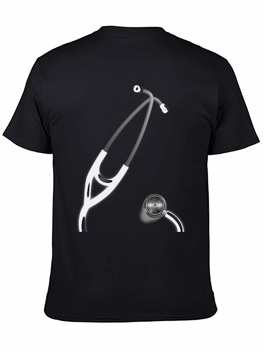 Stethoscope Graphic Tee - Medical Profession Shirt