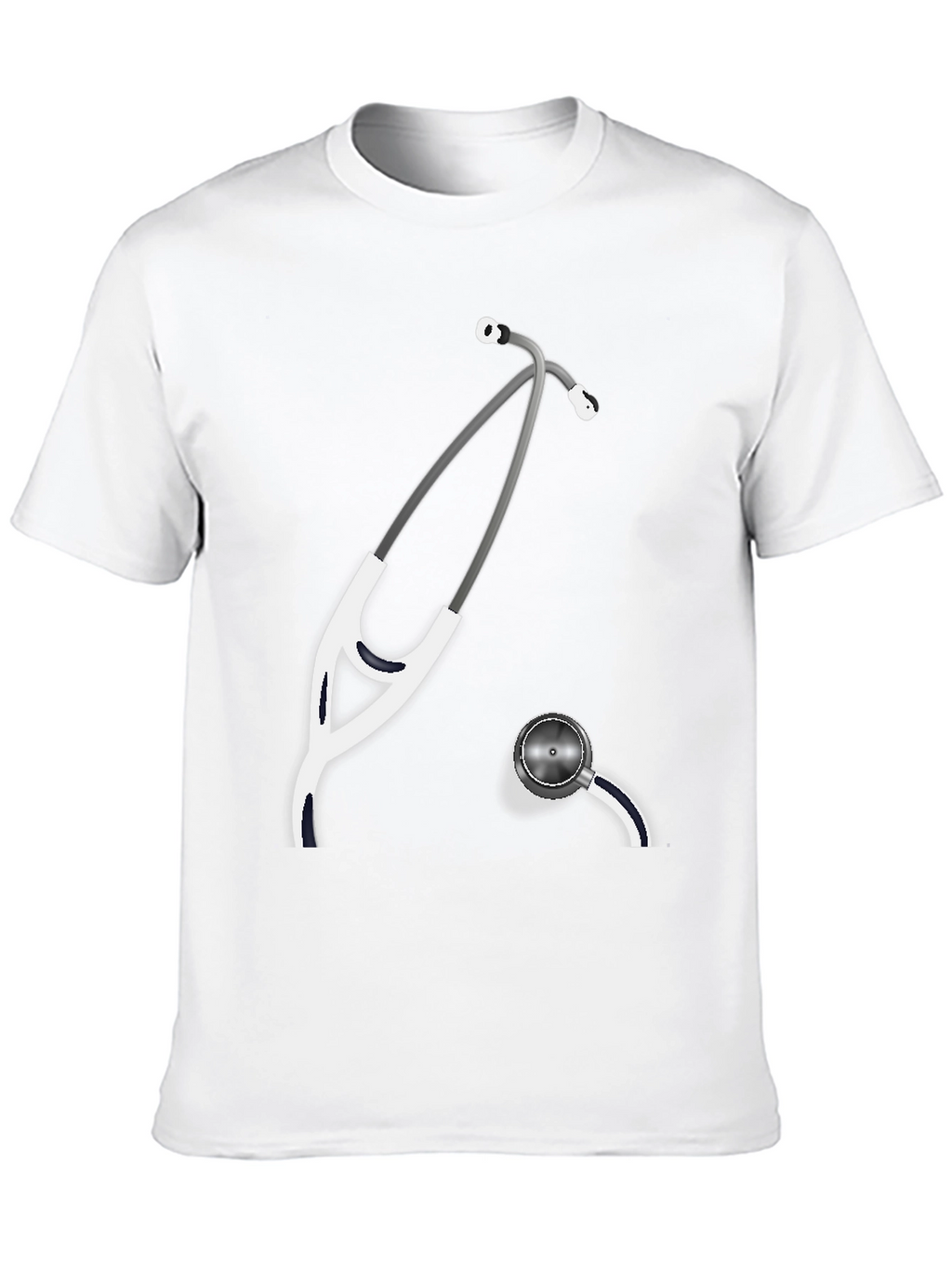Stethoscope Graphic Tee - Medical Profession Shirt