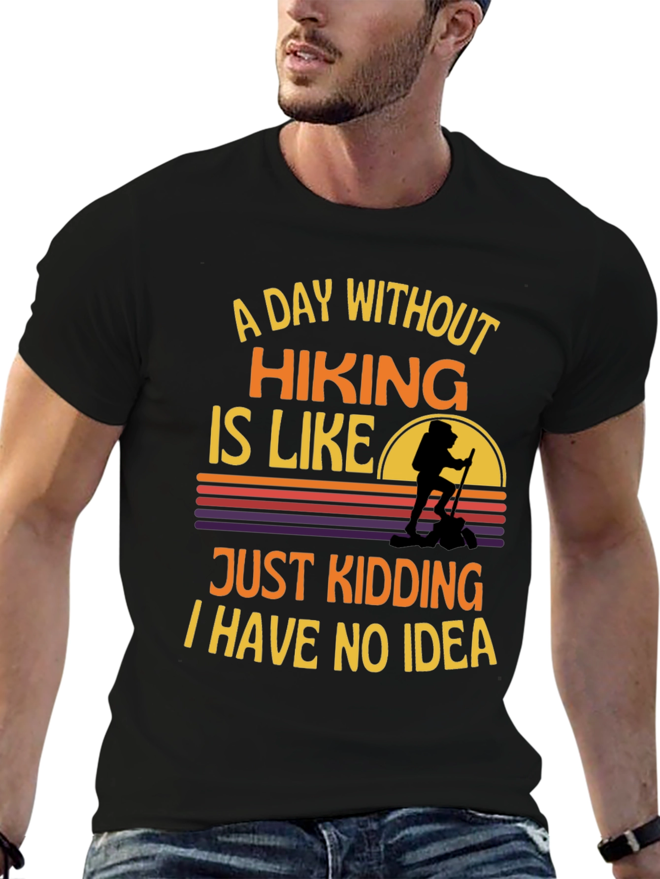 Hiking Graphic T-Shirt - Funny Adventure Tee