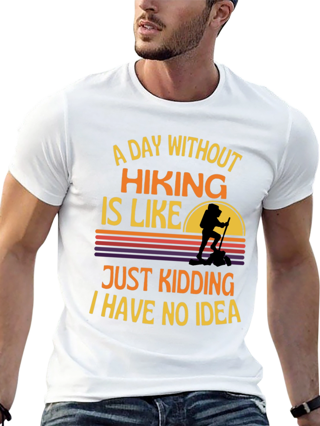 Hiking Graphic T-Shirt - Funny Adventure Tee