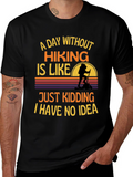 Hiking Graphic T-Shirt - Funny Adventure Tee