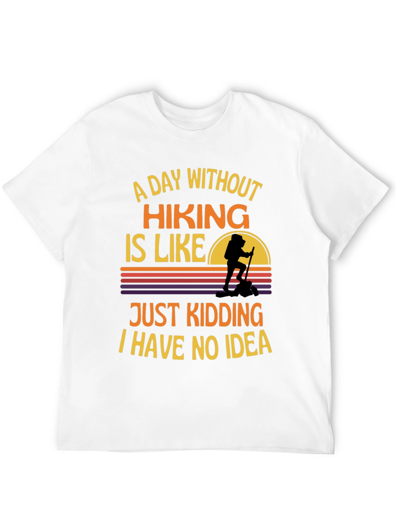 Hiking Graphic T-Shirt - Funny Adventure Tee