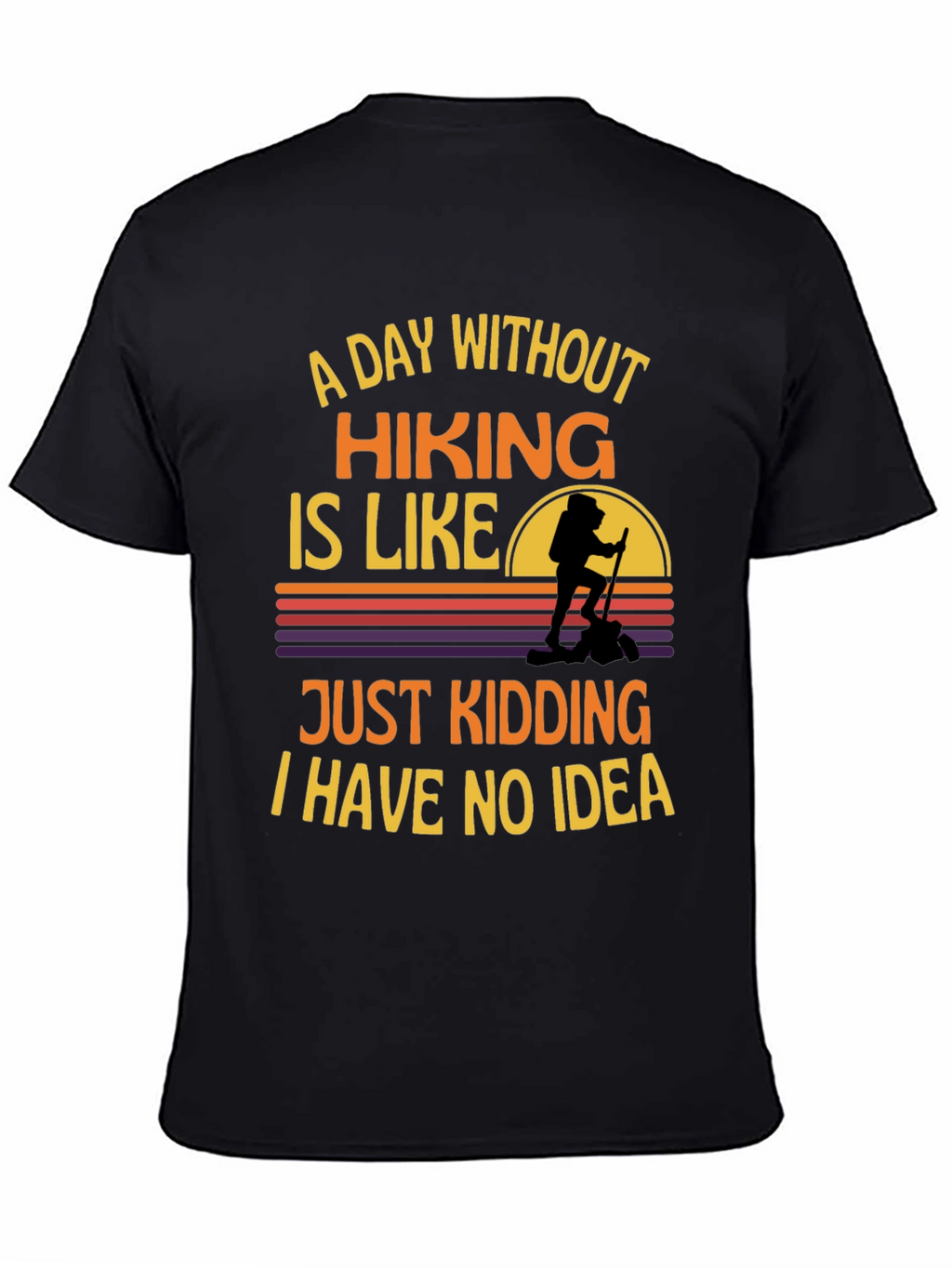 Hiking Graphic T-Shirt - Funny Adventure Tee