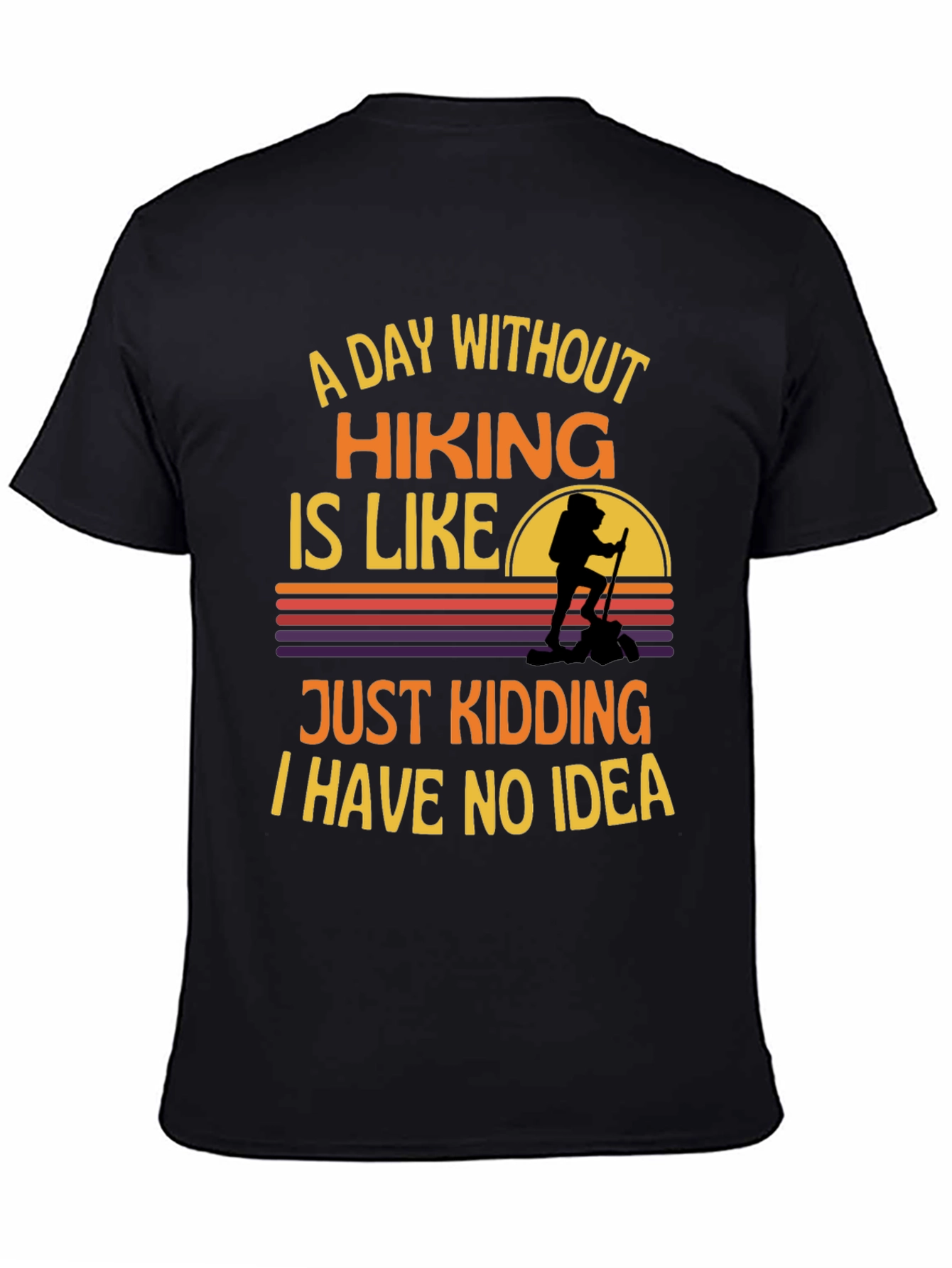 Hiking Graphic T-Shirt - Funny Adventure Tee