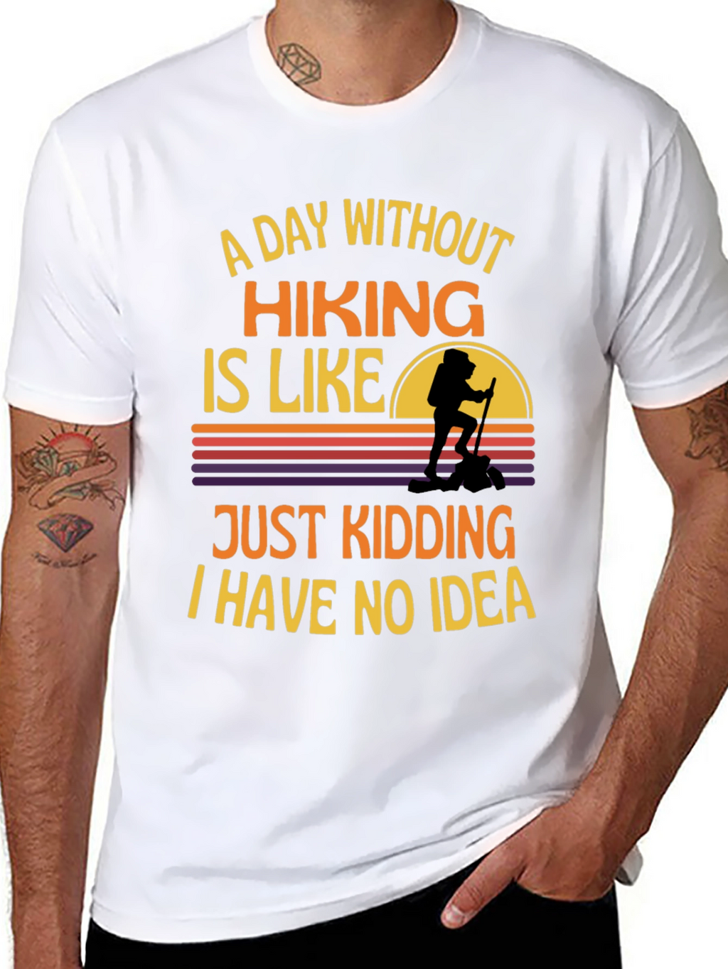 Hiking Graphic T-Shirt - Funny Adventure Tee