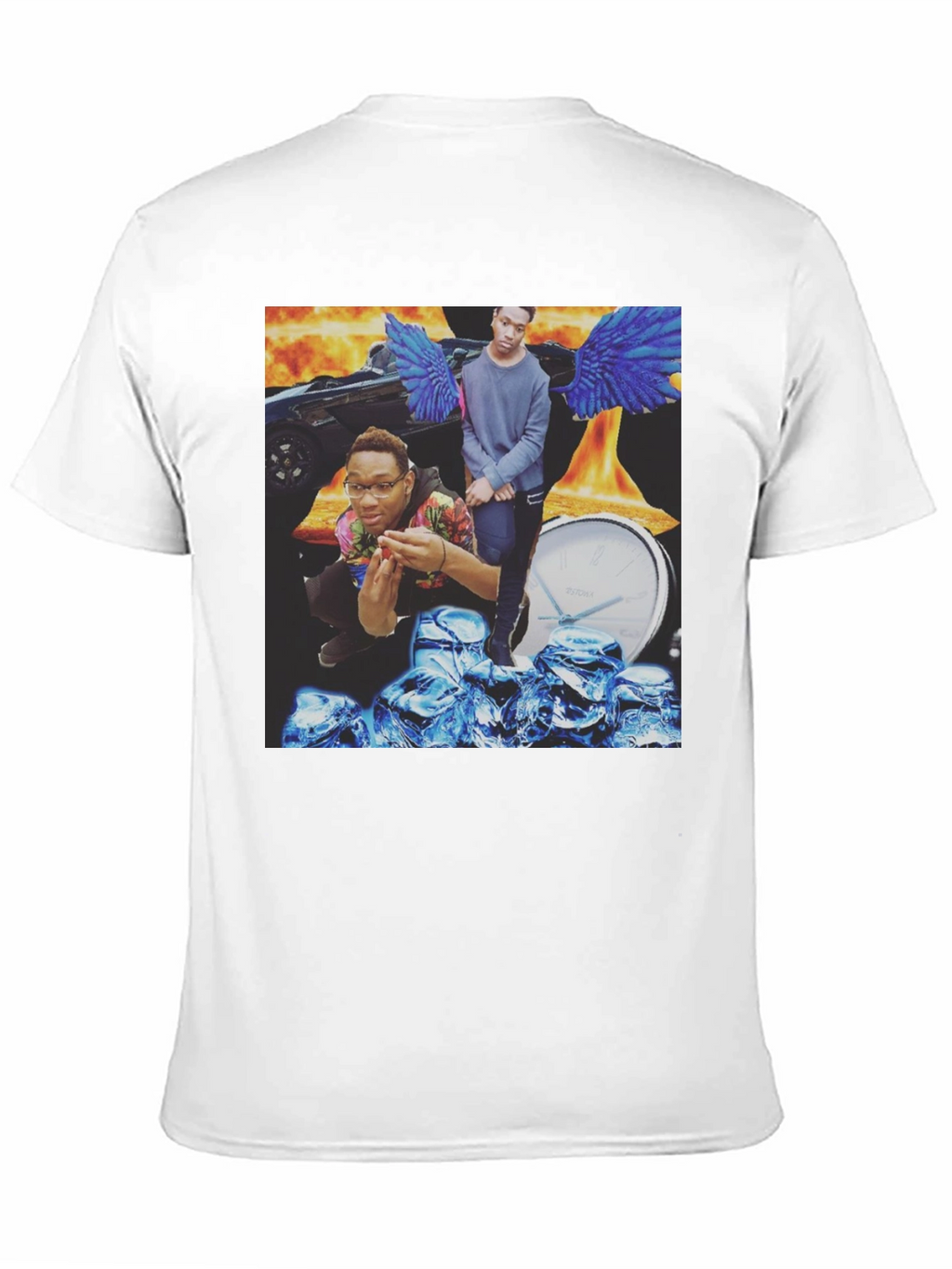 Mens Graphic Print T-Shirt - Unique Design