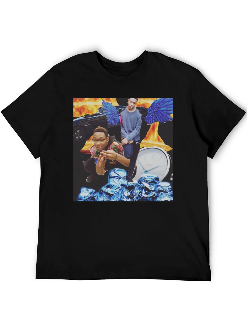 Mens Graphic Print T-Shirt - Unique Design
