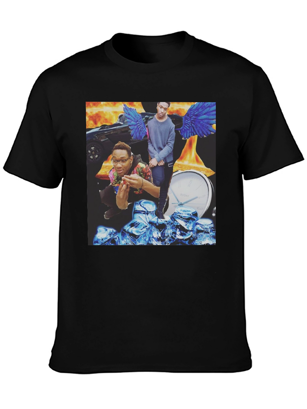 Mens Graphic Print T-Shirt - Unique Design