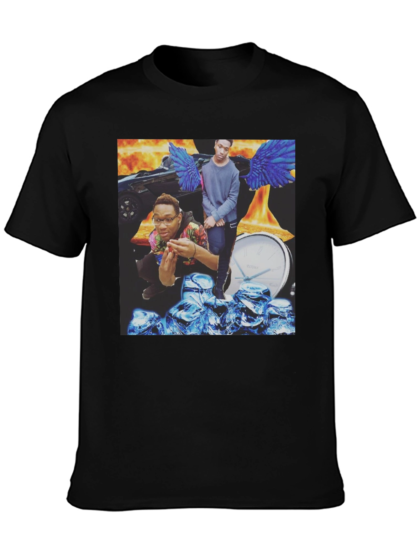 Mens Graphic Print T-Shirt - Unique Design