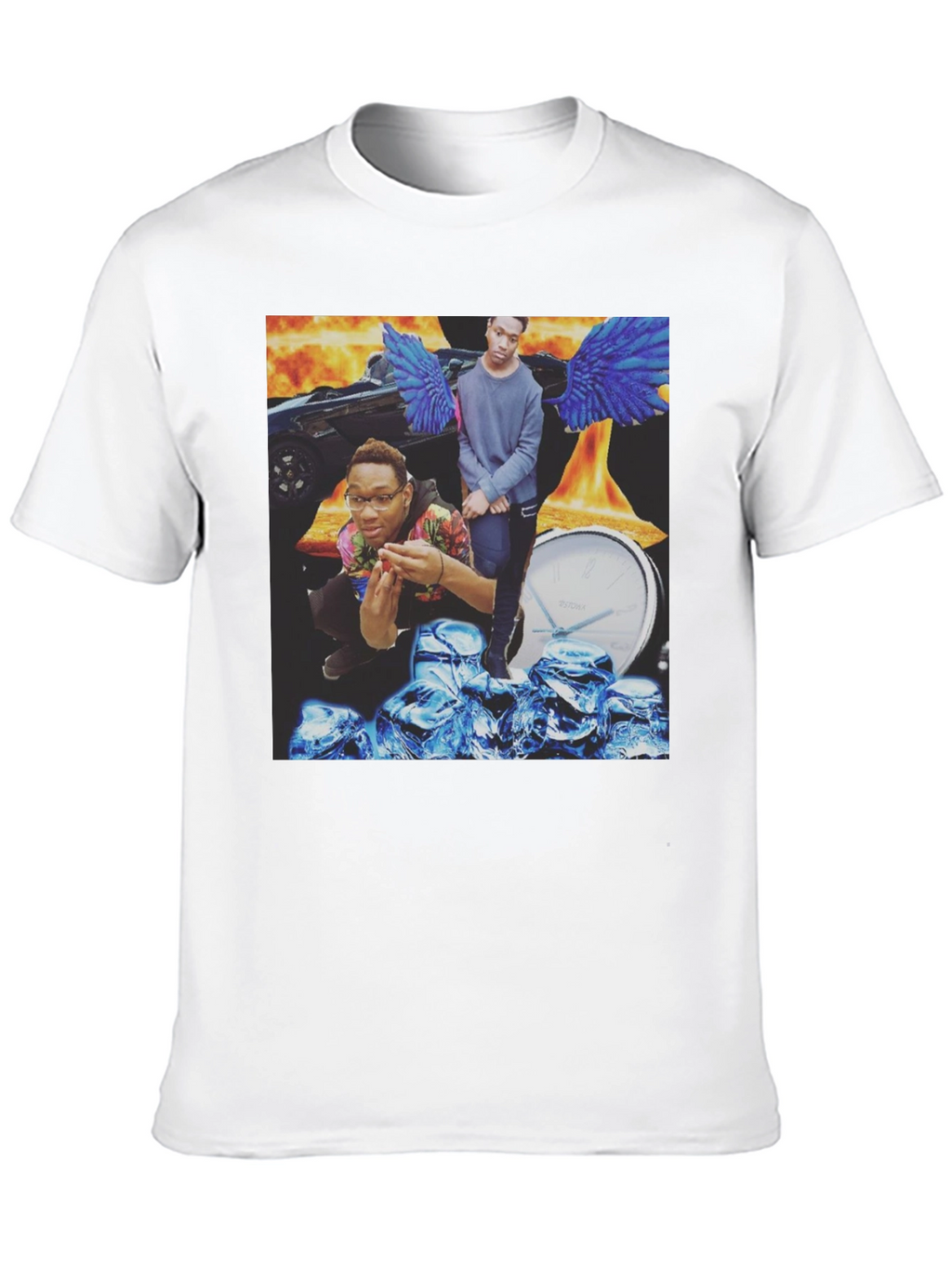 Mens Graphic Print T-Shirt - Unique Design