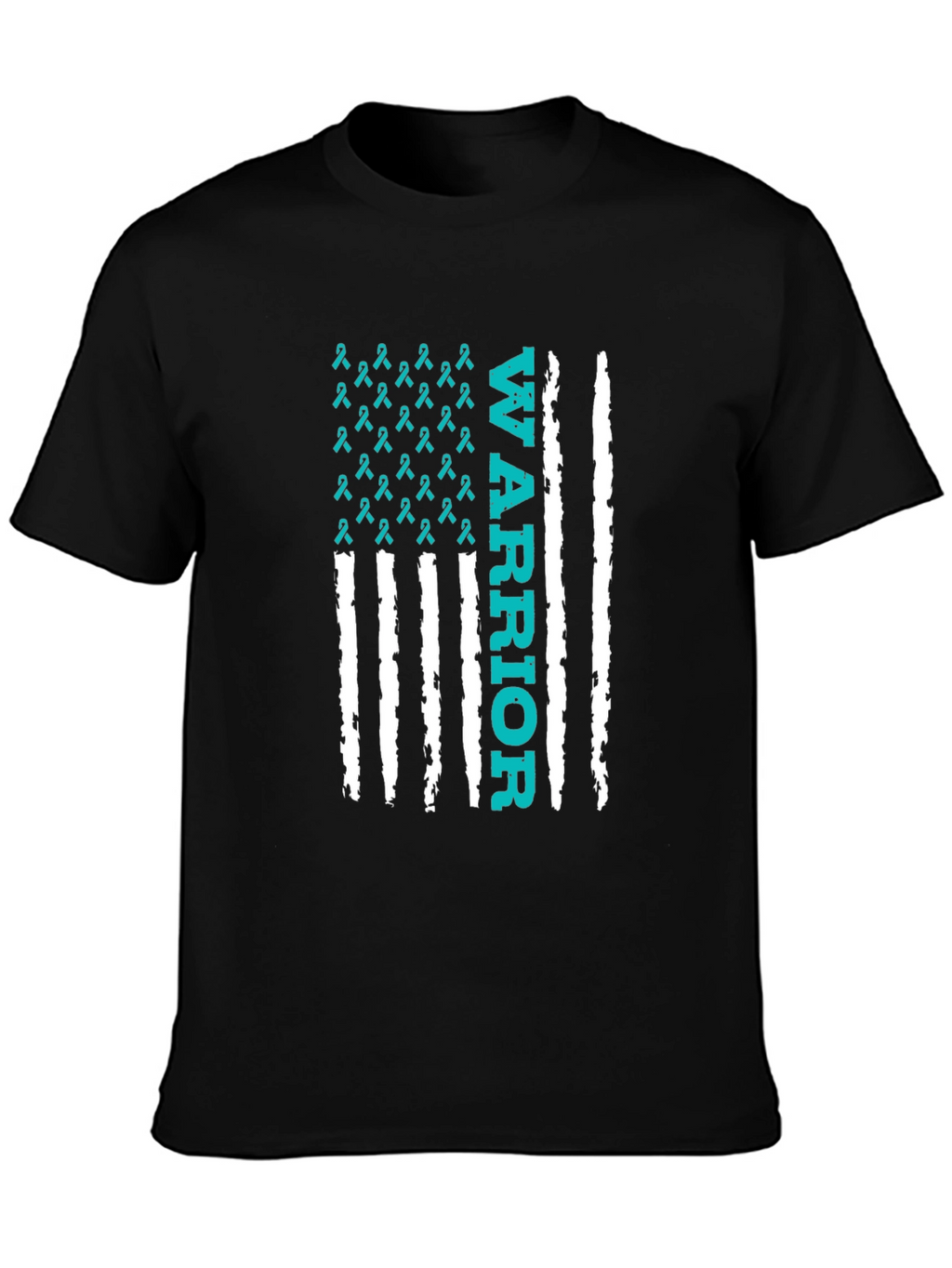 Warrior Awareness Ribbon Graphic Tee