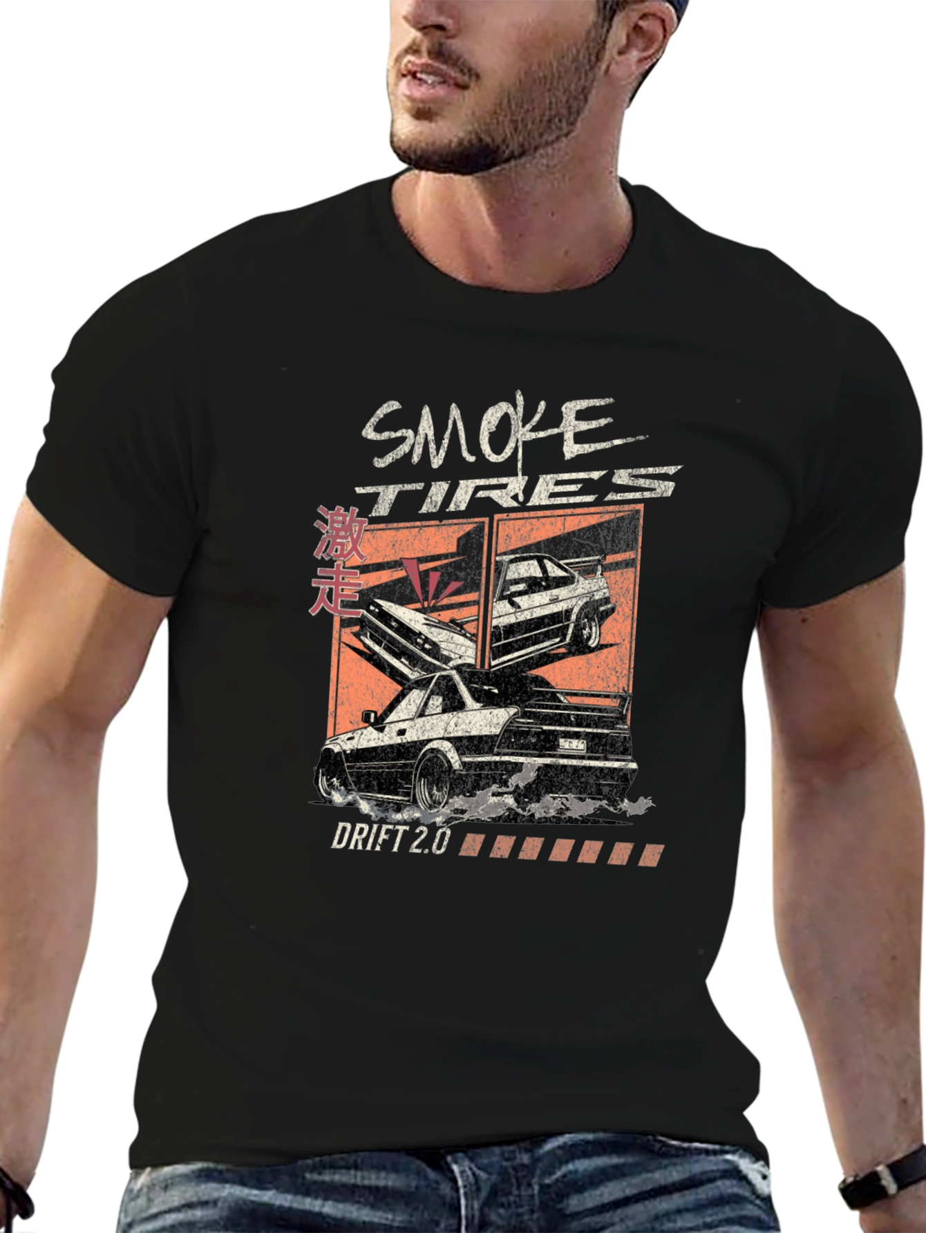 Smoke Tires Drift 2.0 Graphic Tee