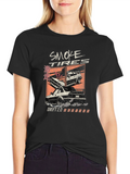 Smoke Tires Drift 2.0 Graphic Tee