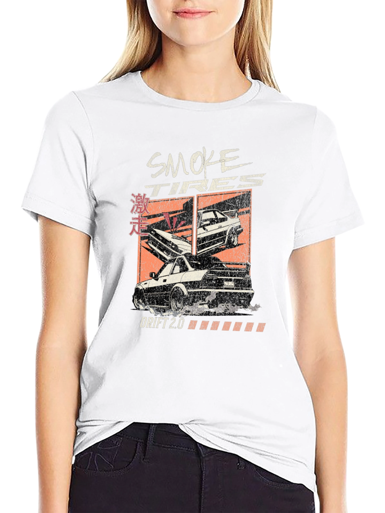 Smoke Tires Drift 2.0 Graphic Tee