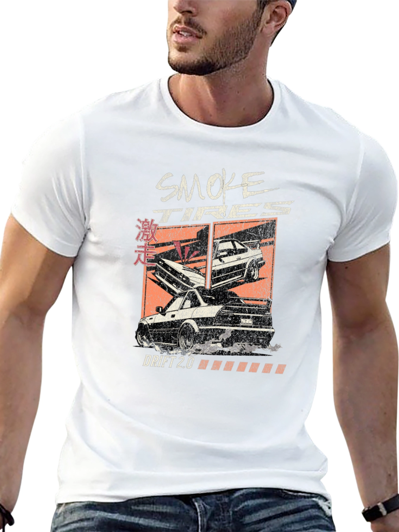 Smoke Tires Drift 2.0 Graphic Tee