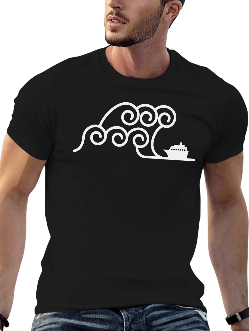 Nautical Wave Cruise T-Shirt