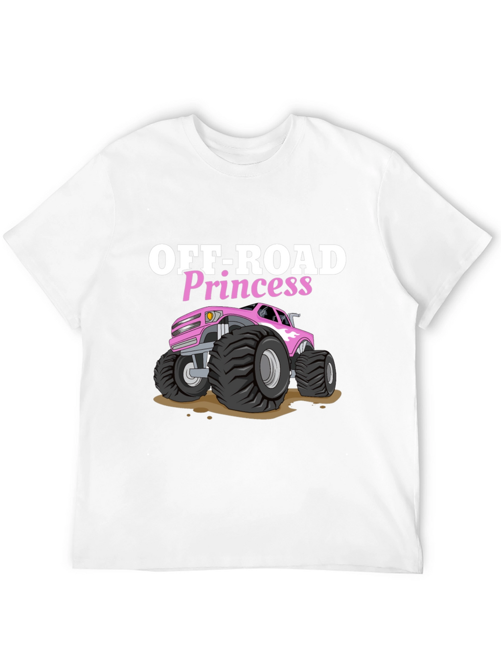 Off-Road Princess Monster Truck T-Shirt