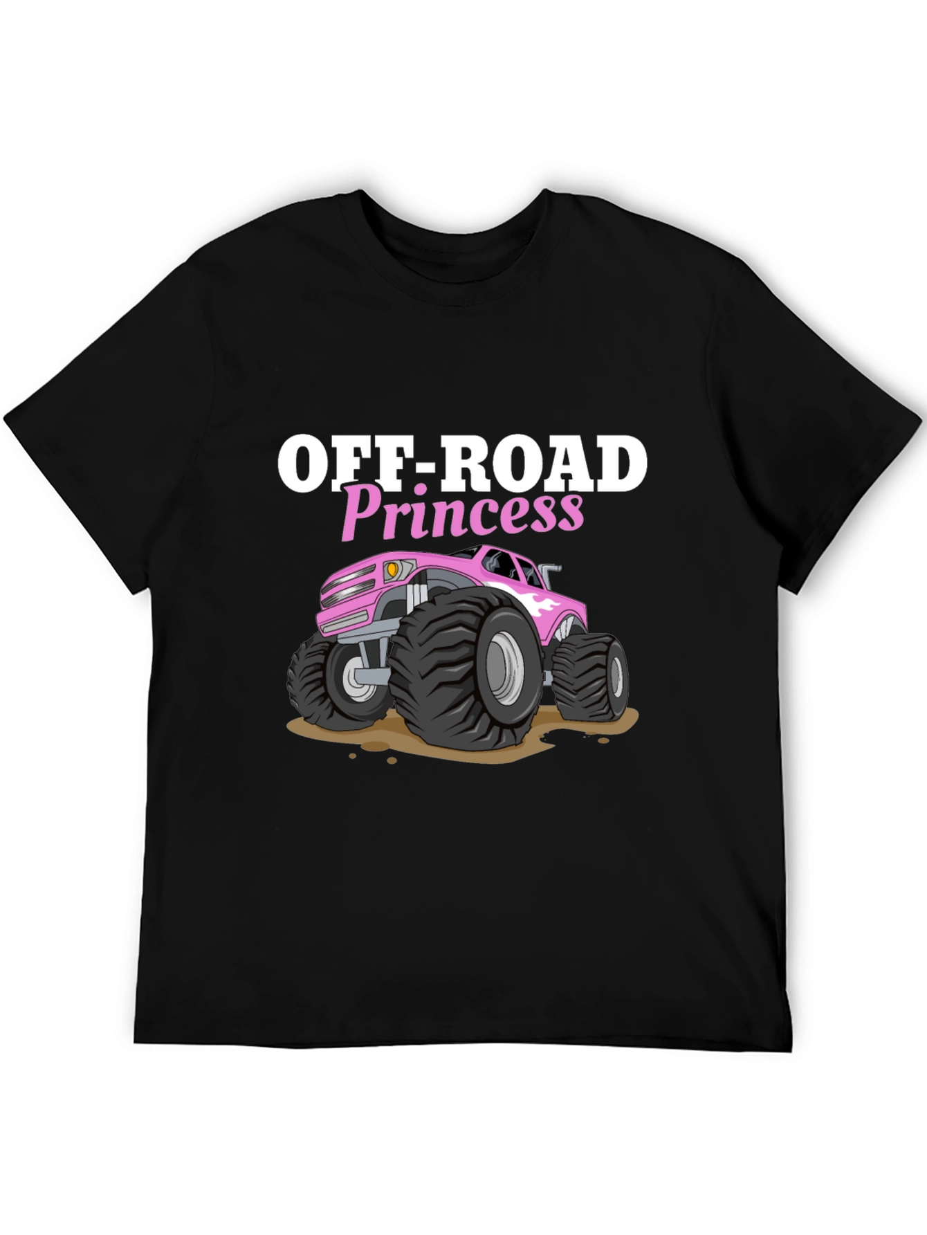 Off-Road Princess Monster Truck T-Shirt