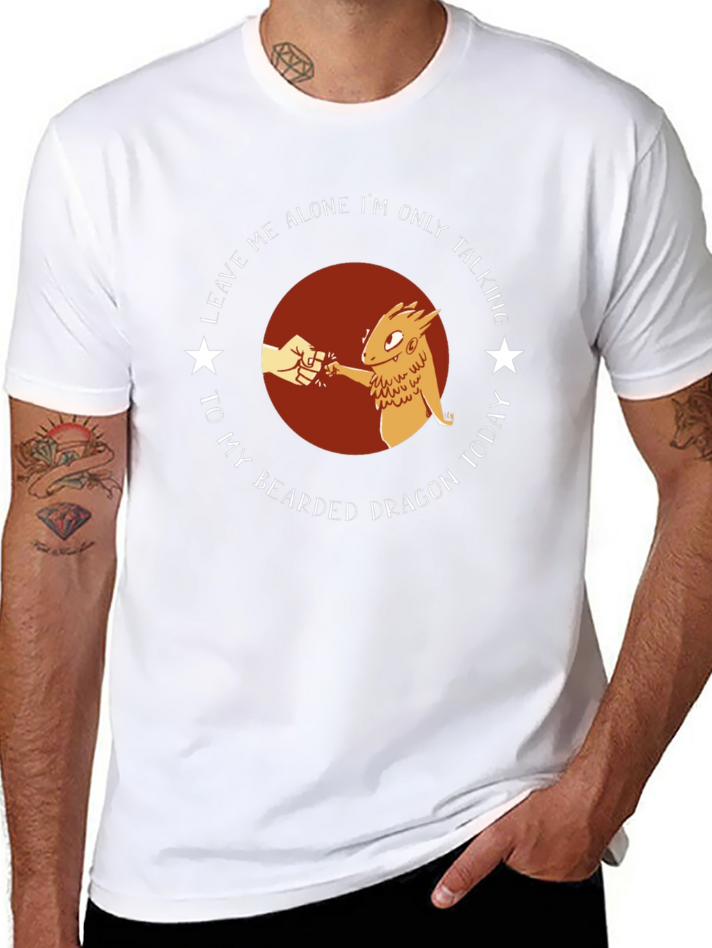 Bearded Dragon T-Shirt: Leave Me Alone