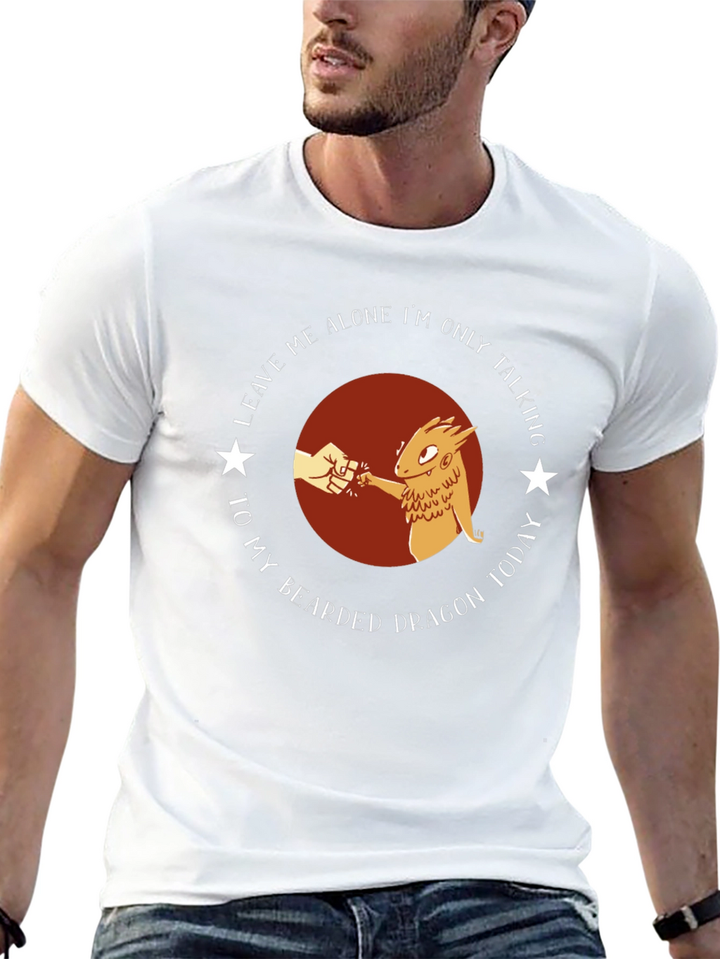 Bearded Dragon T-Shirt: Leave Me Alone