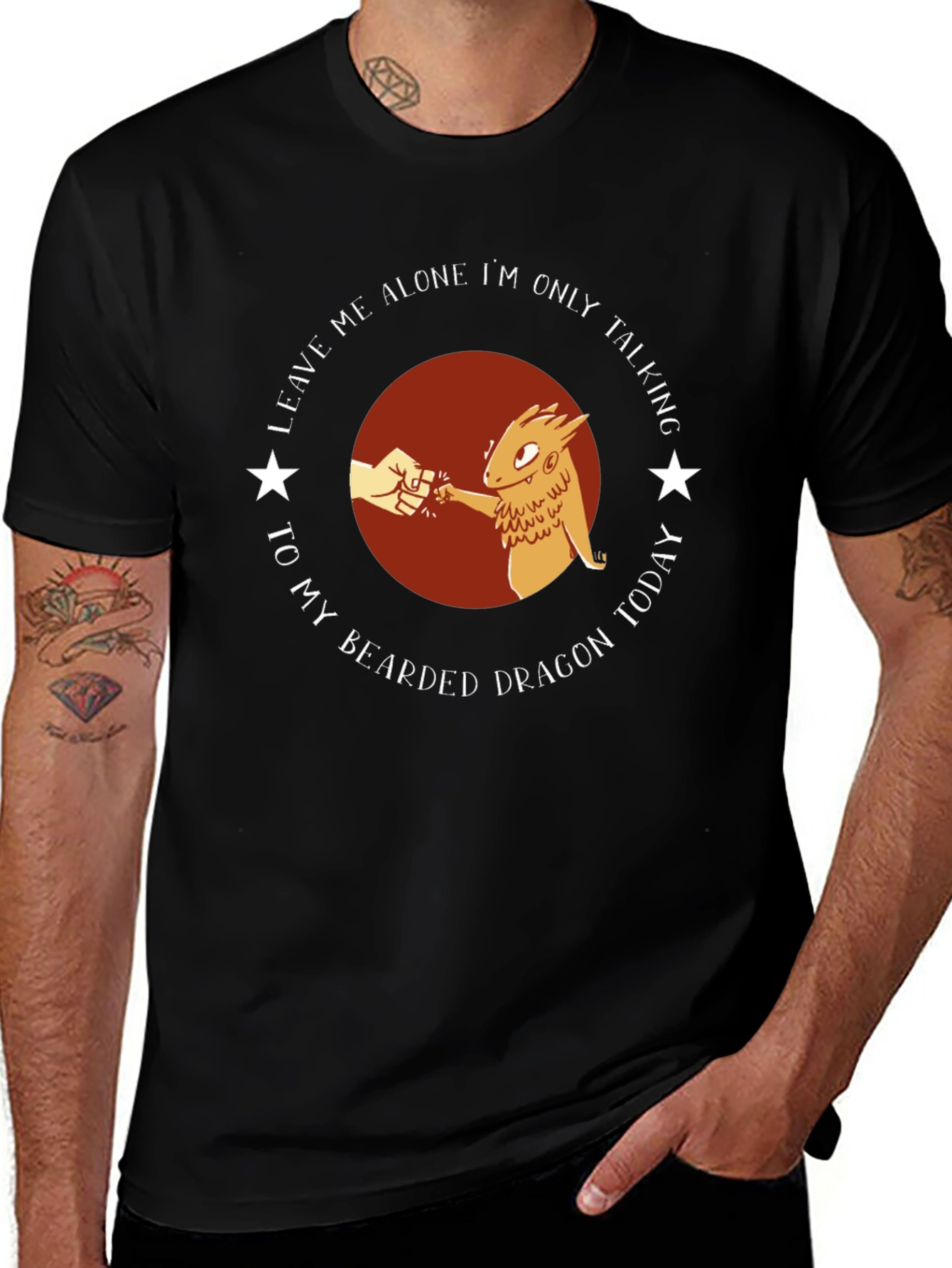 Bearded Dragon T-Shirt: Leave Me Alone
