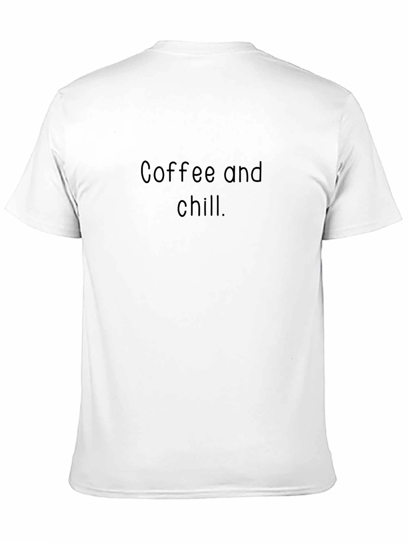 Coffee and Chill Black T-Shirt