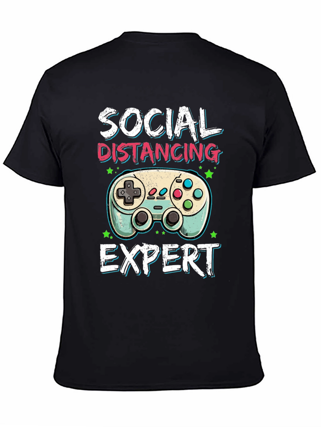 Social Distancing Expert Gamer T-Shirt