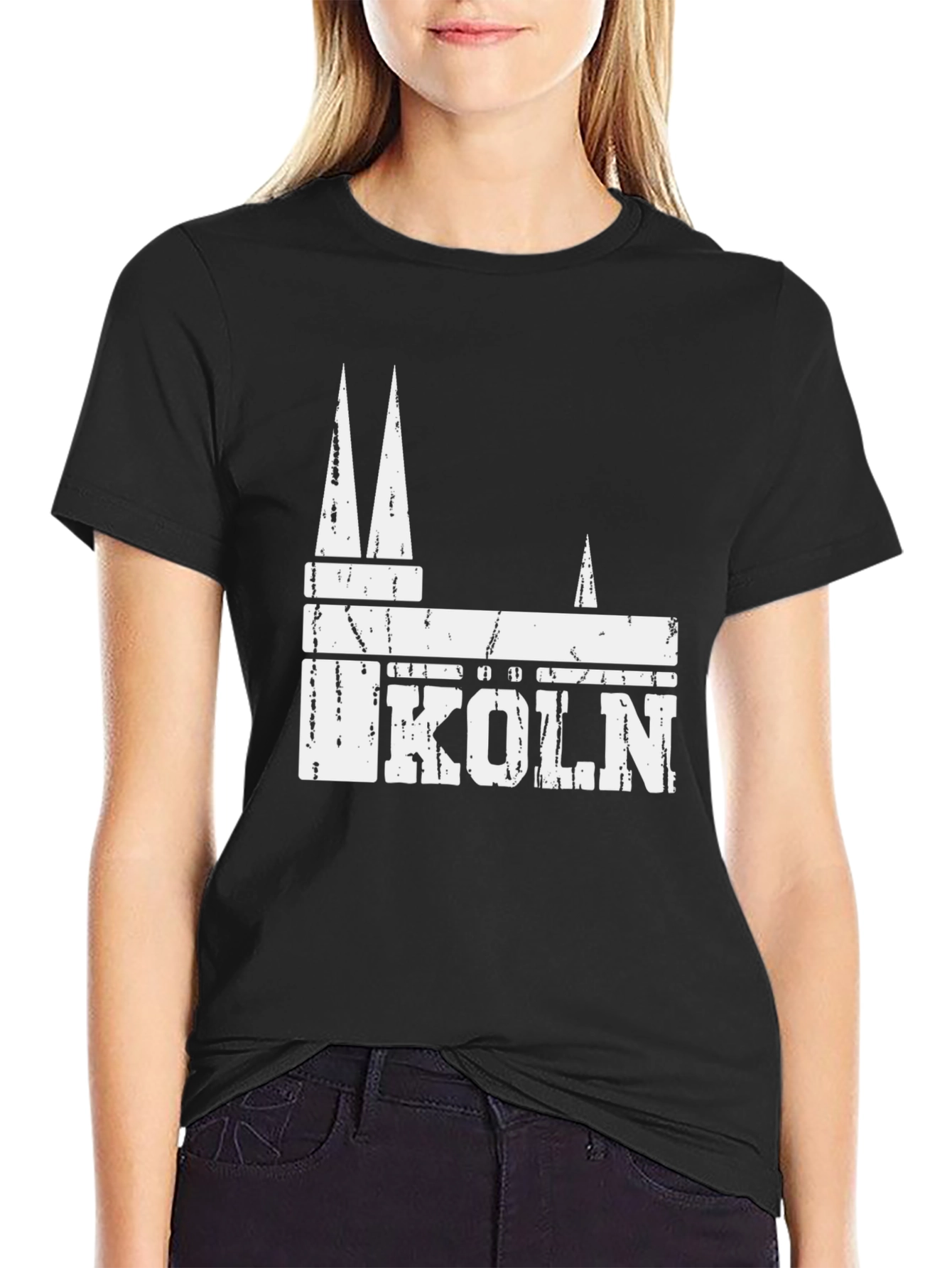 Koln Cologne Germany T-Shirt Black