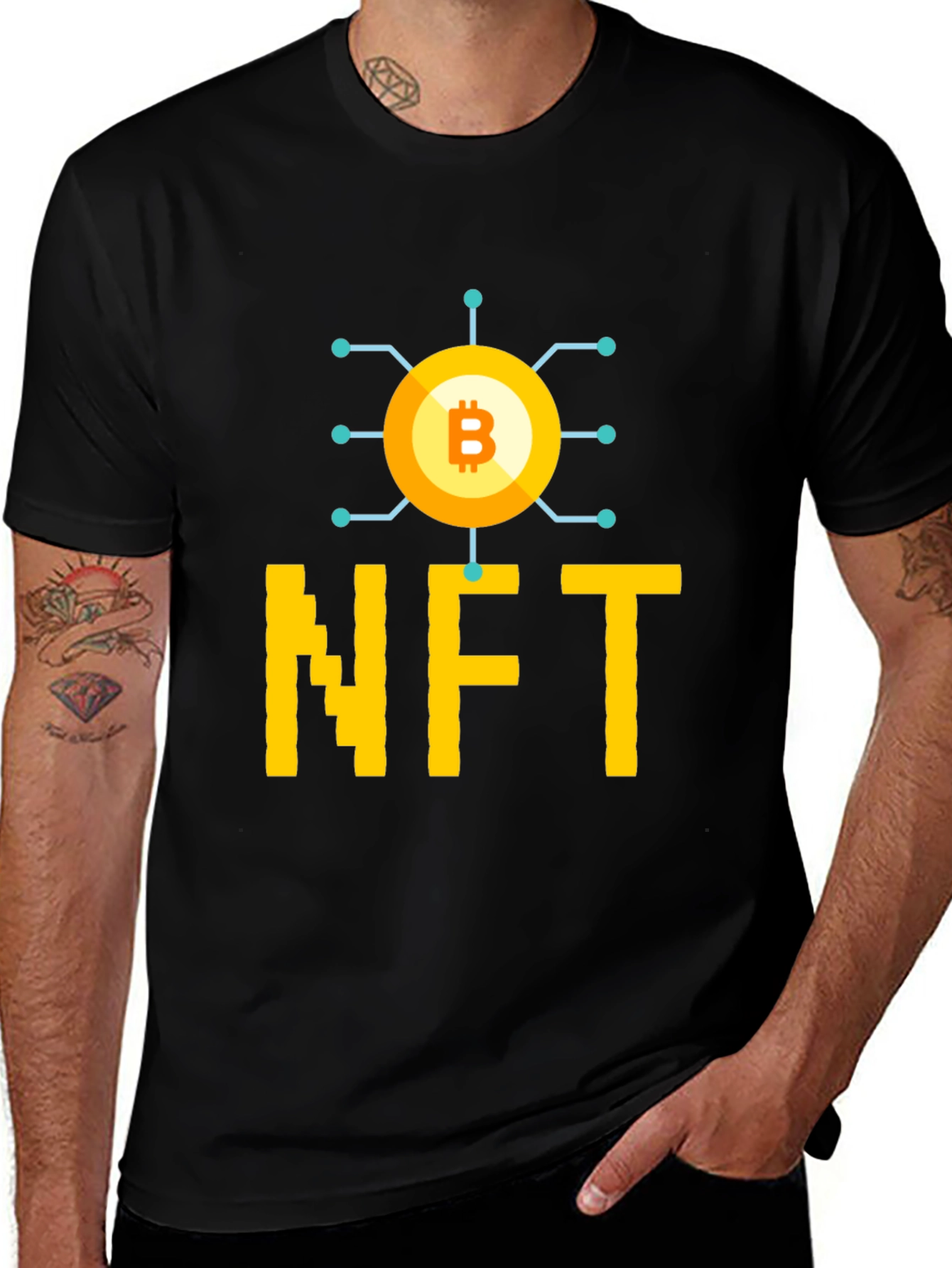 NFT Bitcoin T-Shirt - Crypto Currency Tee