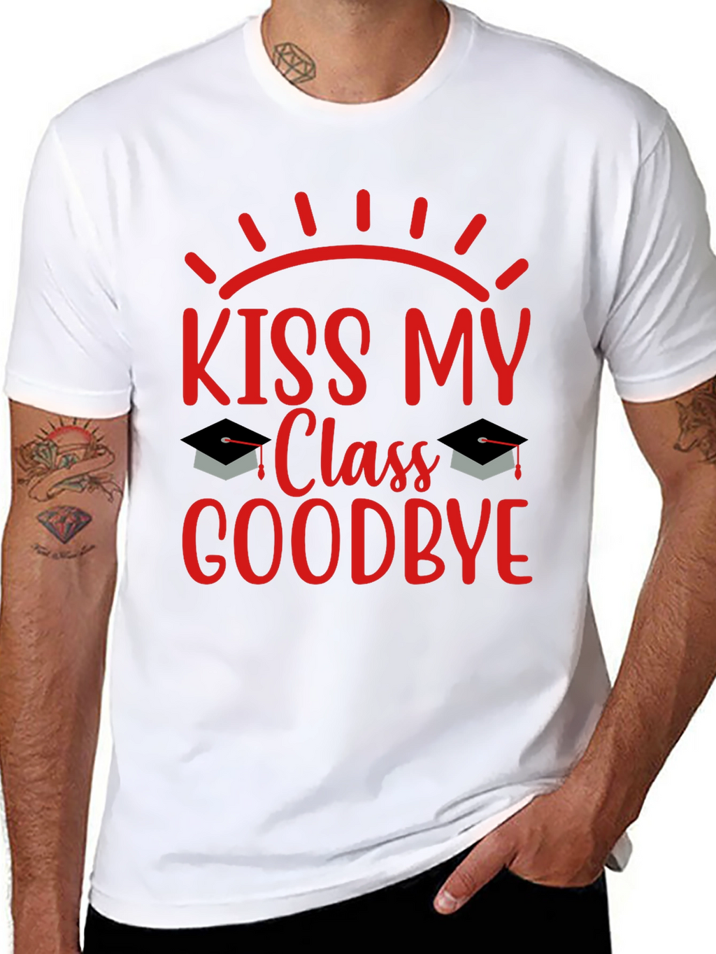 Kiss My Class Goodbye Graduation T-Shirt