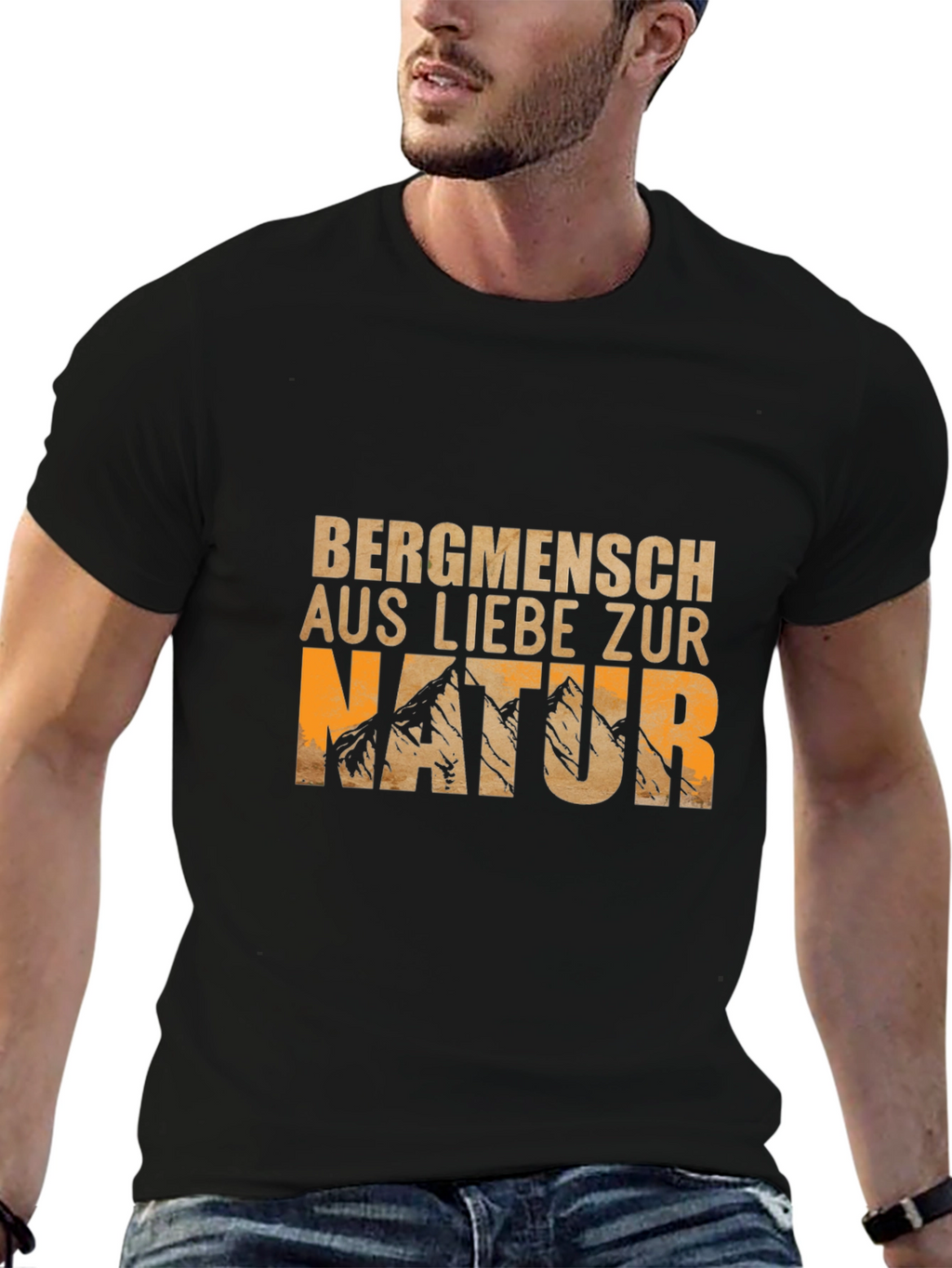 Bergmensch Nature Lover Graphic Tee