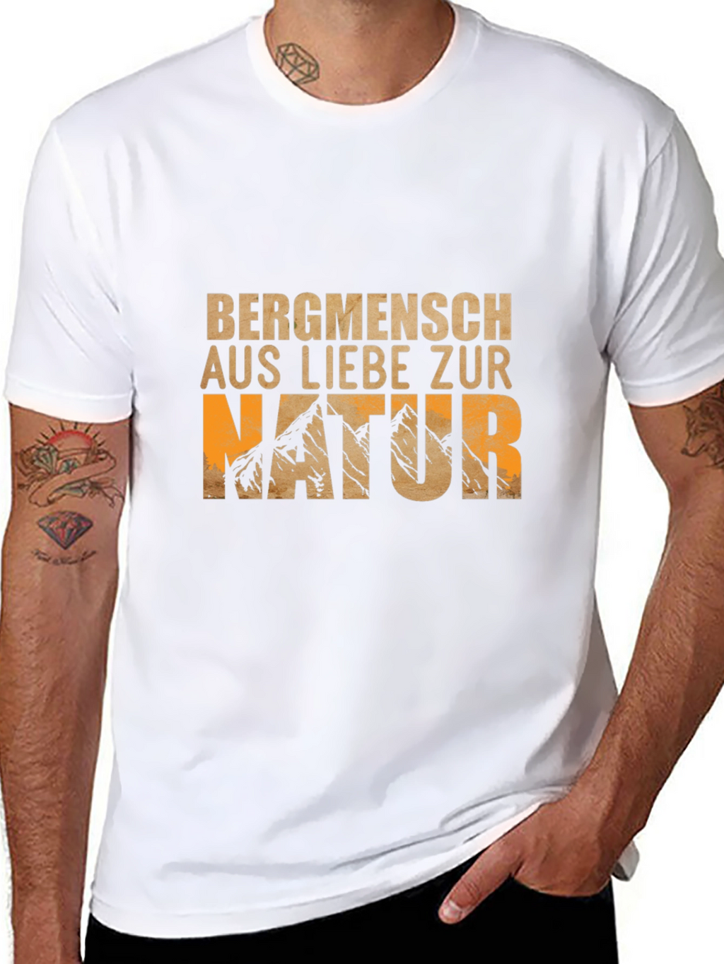 Bergmensch Nature Lover Graphic Tee