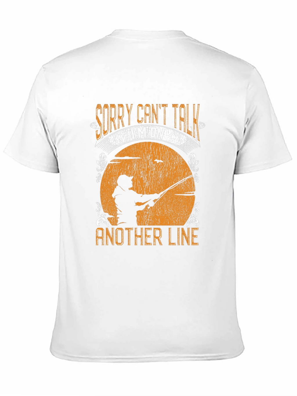 Sorry Cant Talk Fishing T-Shirt