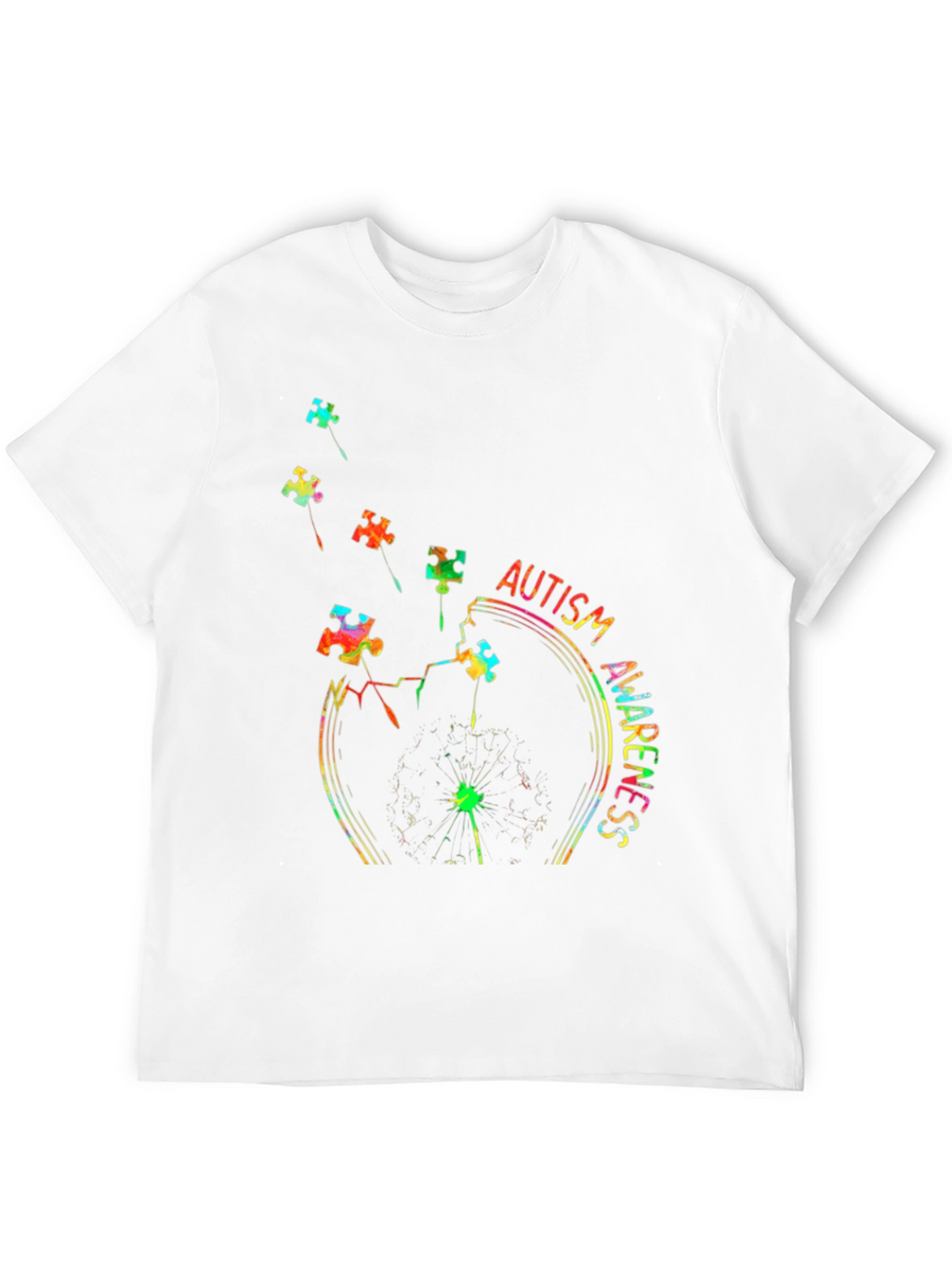 Autism Awareness Puzzle Piece Graphic Tee