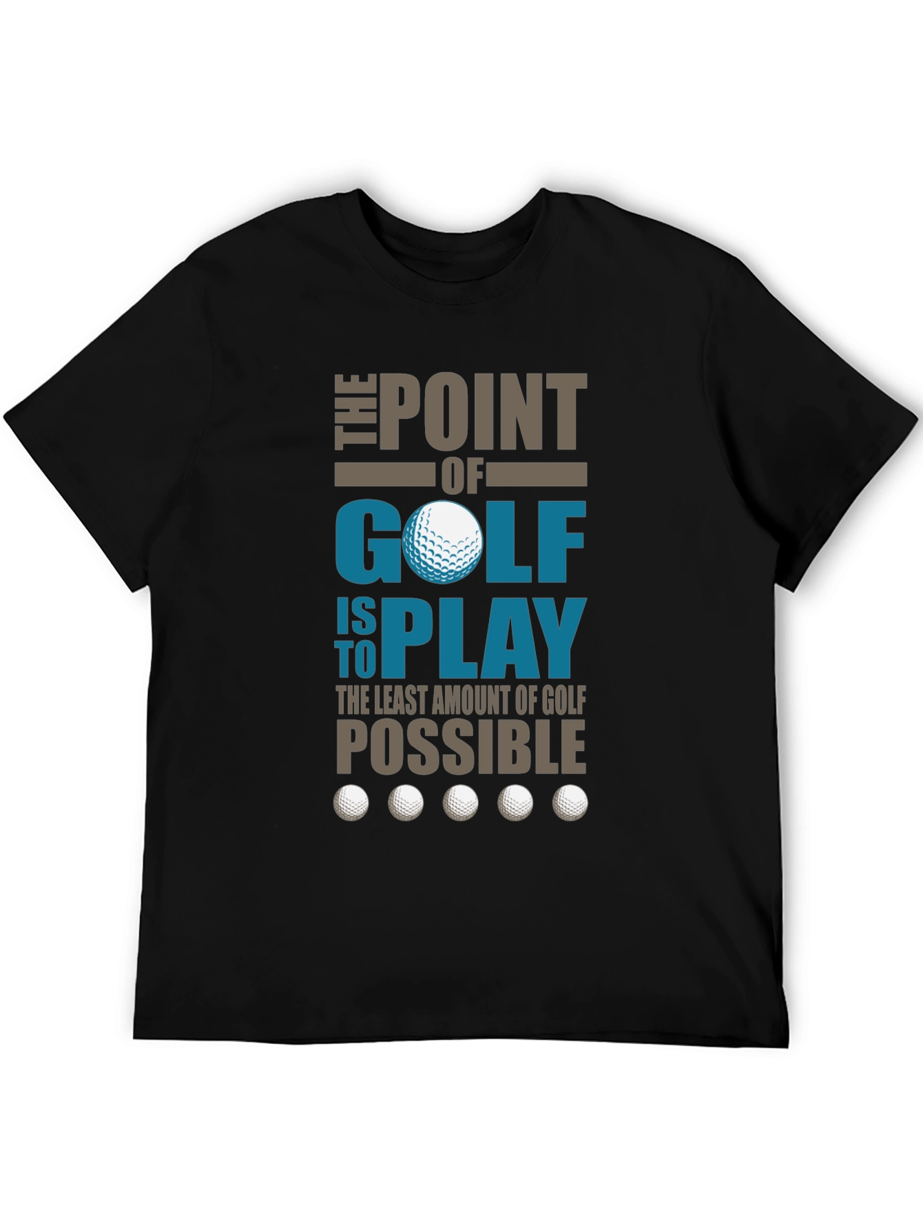 Funny Golf T-Shirt - The Point of Golf